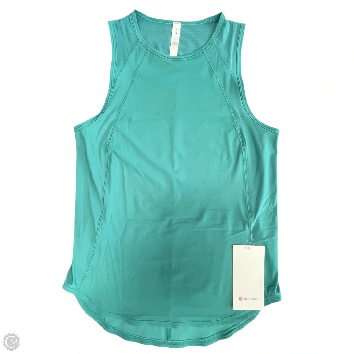 Athletic Tank Top By Lululemon In Green, Size: 4