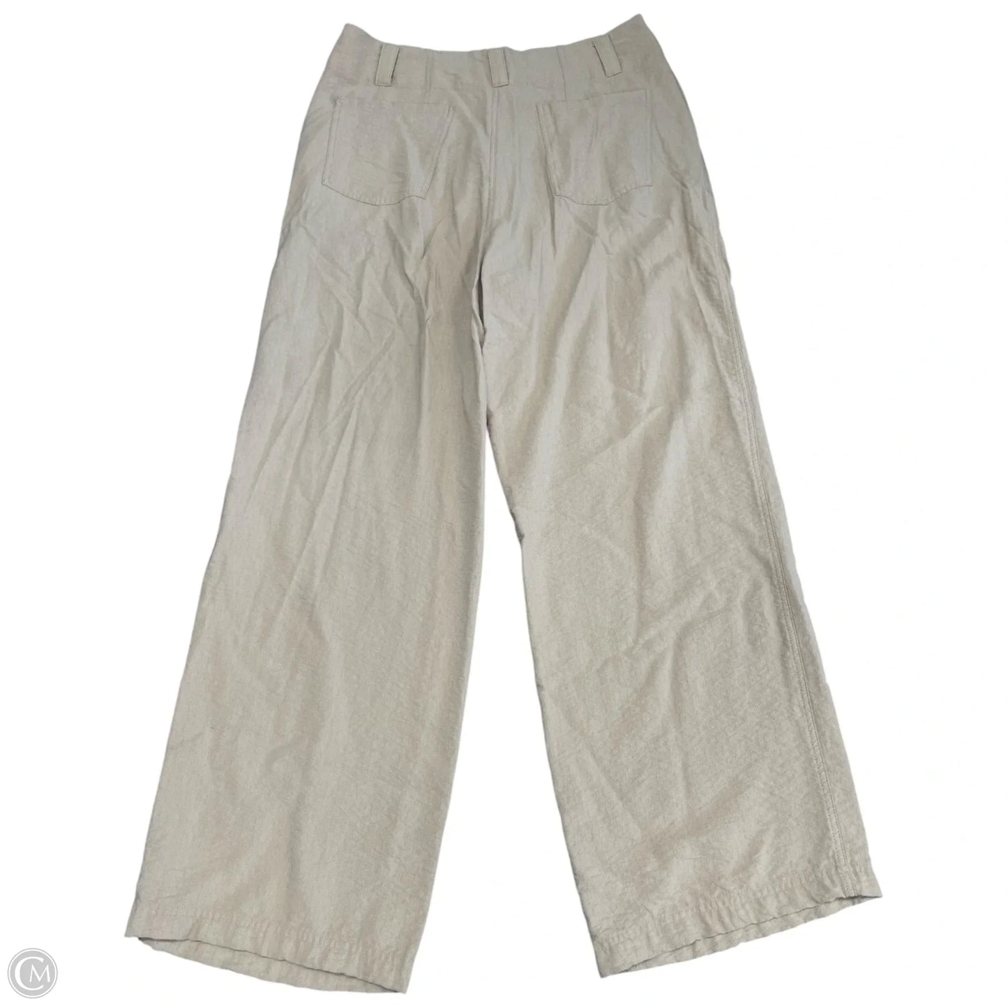Pants Wide Leg By Dkny In Beige, Size: 14