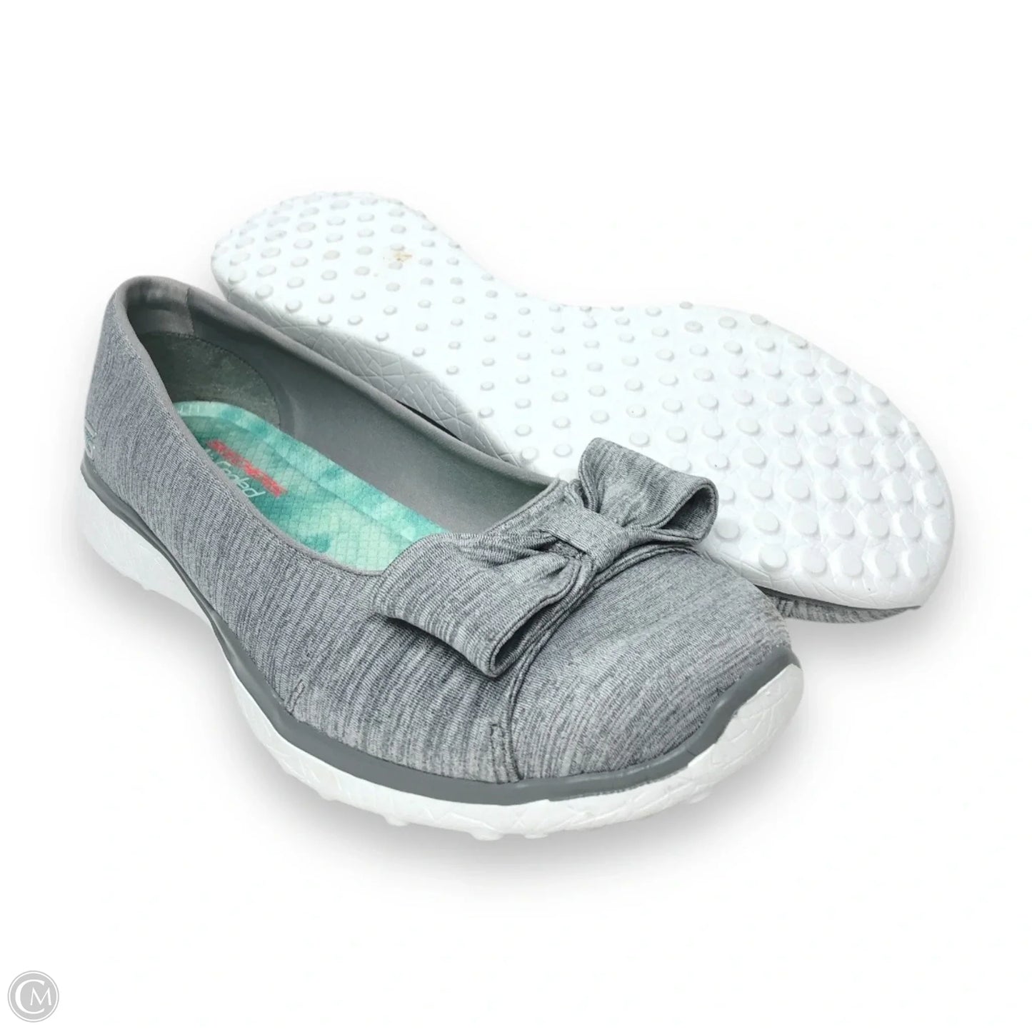 Shoes Flats By Skechers In Grey, Size: 11