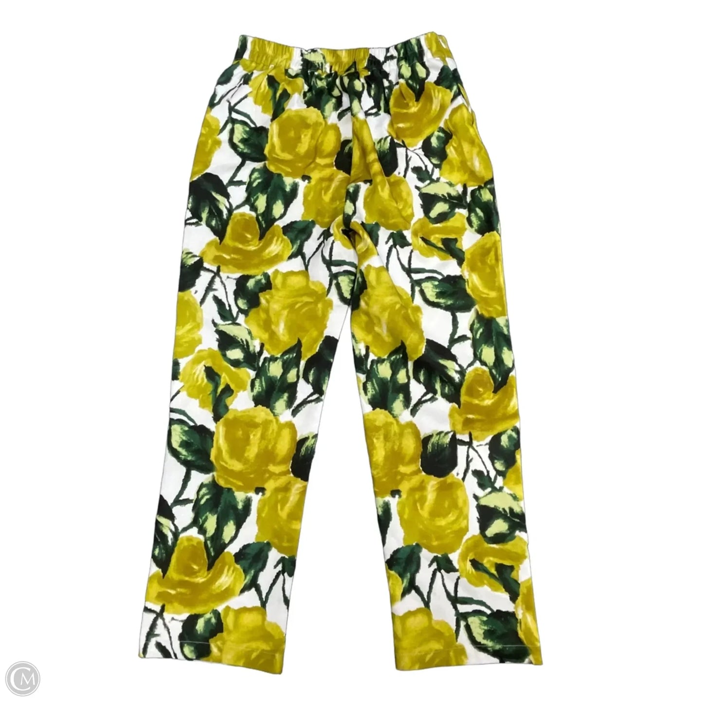 Pants Other By Clothes Mentor In Green & Yellow, Size: S