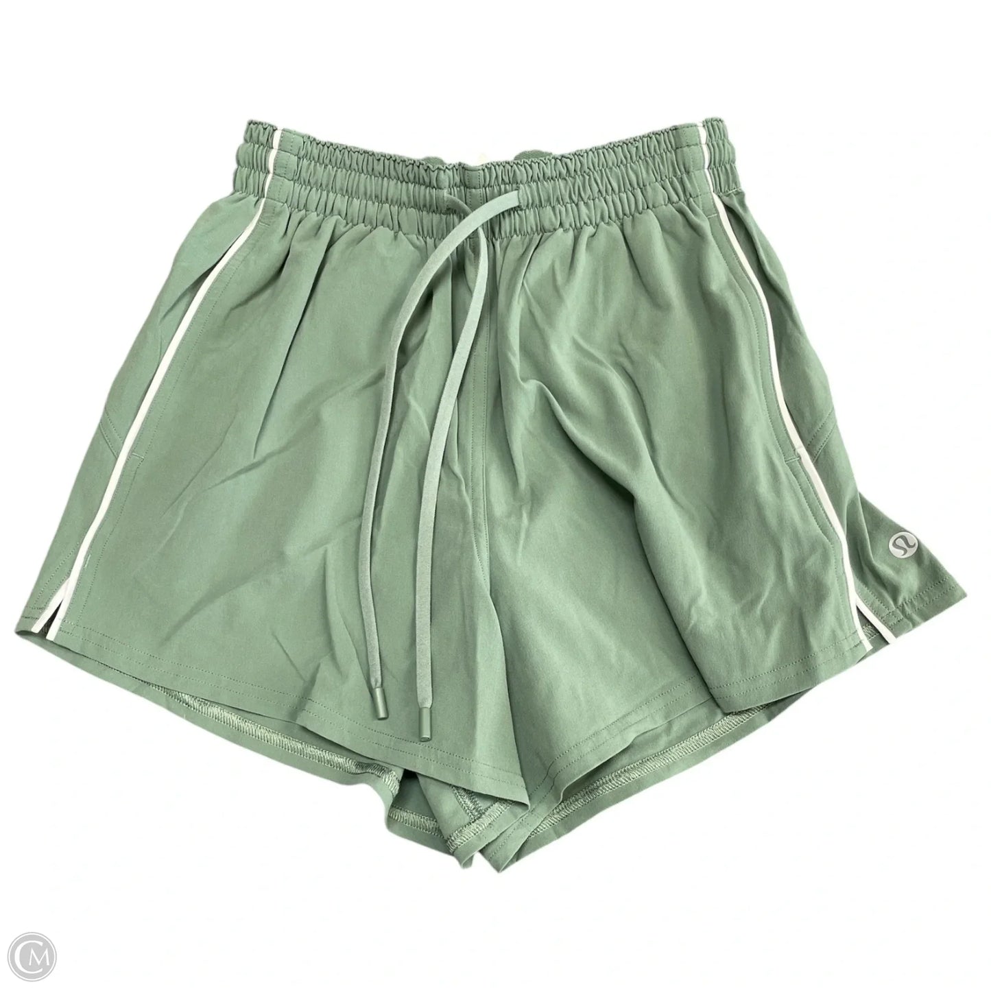 Athletic Shorts By Lululemon In Green, Size: 0