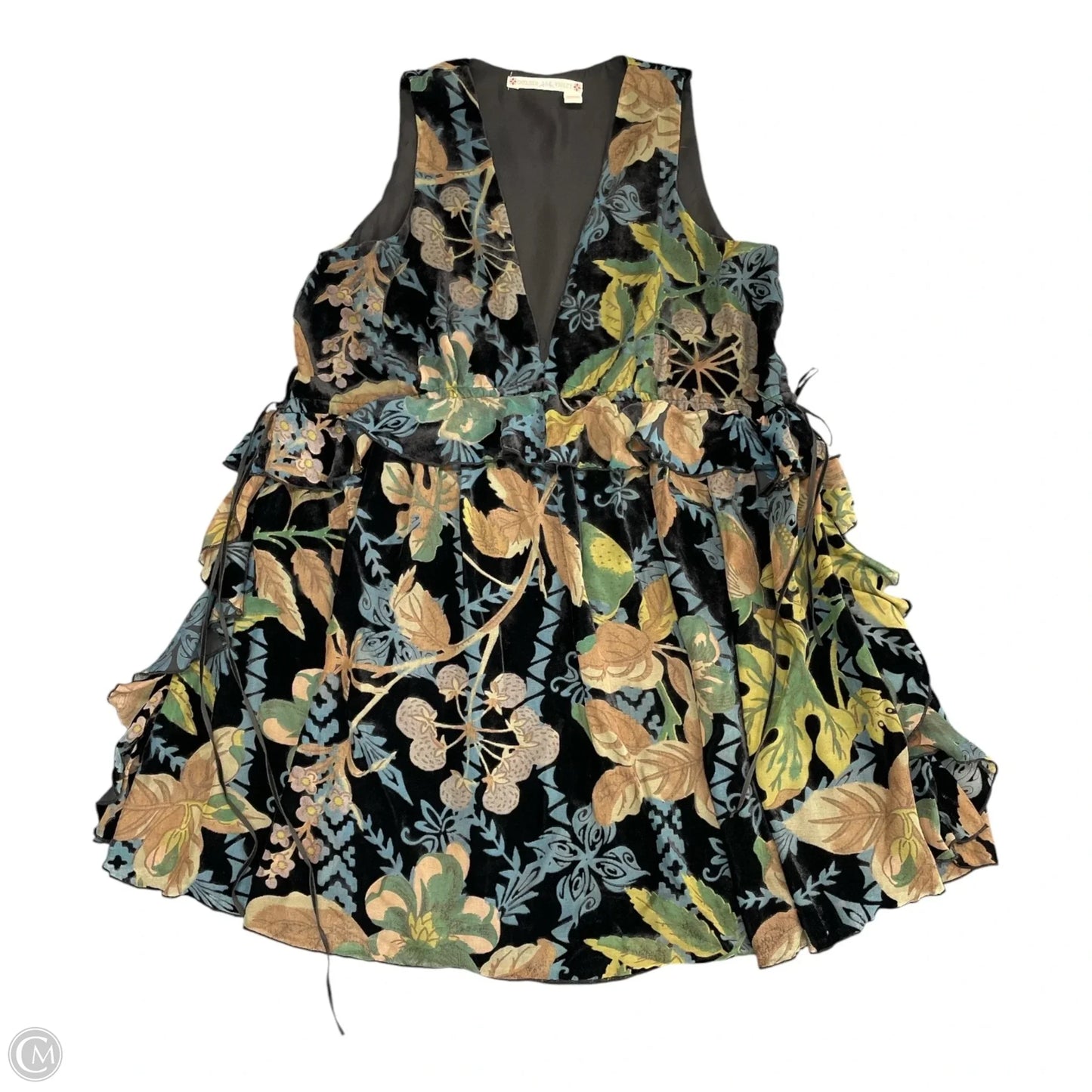 Dress Casual Short By Chelsea And Violet In Black & Green, Size: Xs