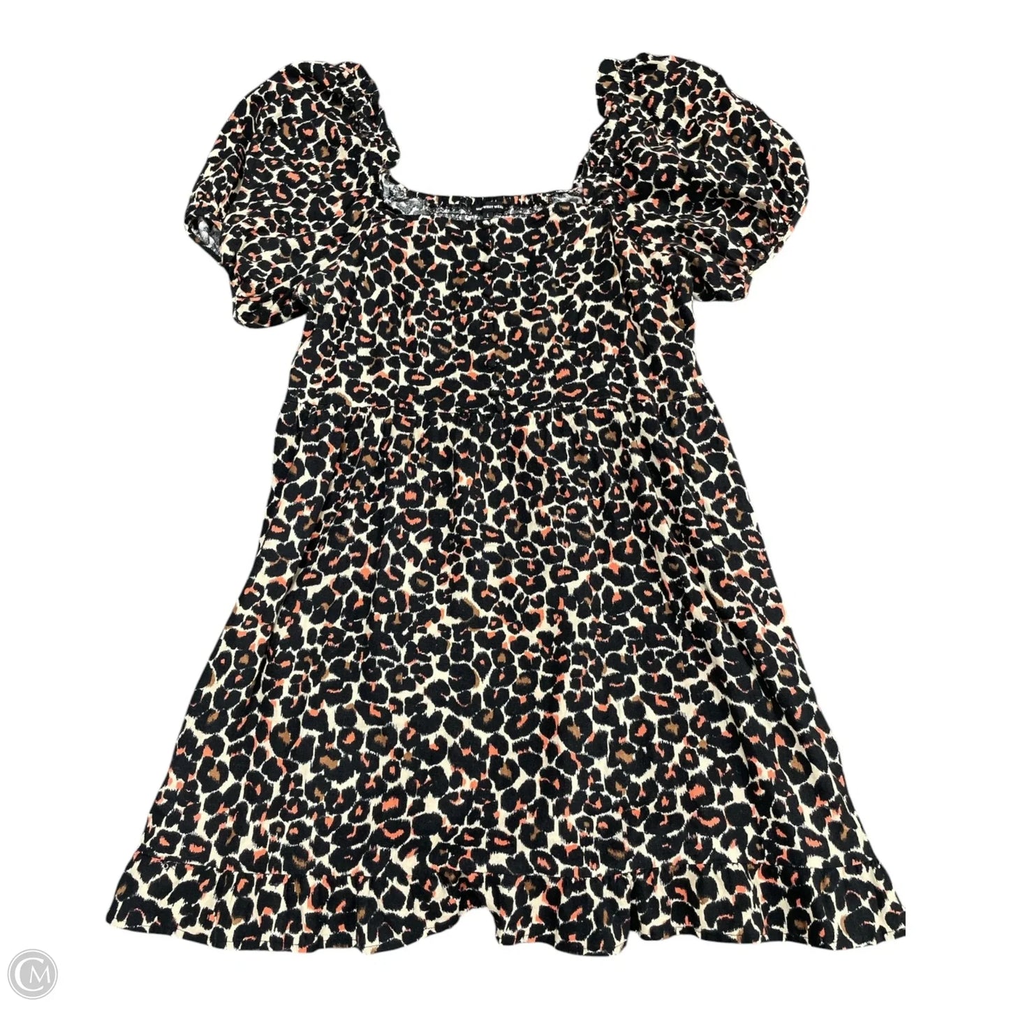 Dress Casual Short By Who What Wear In Black & Cream, Size: L