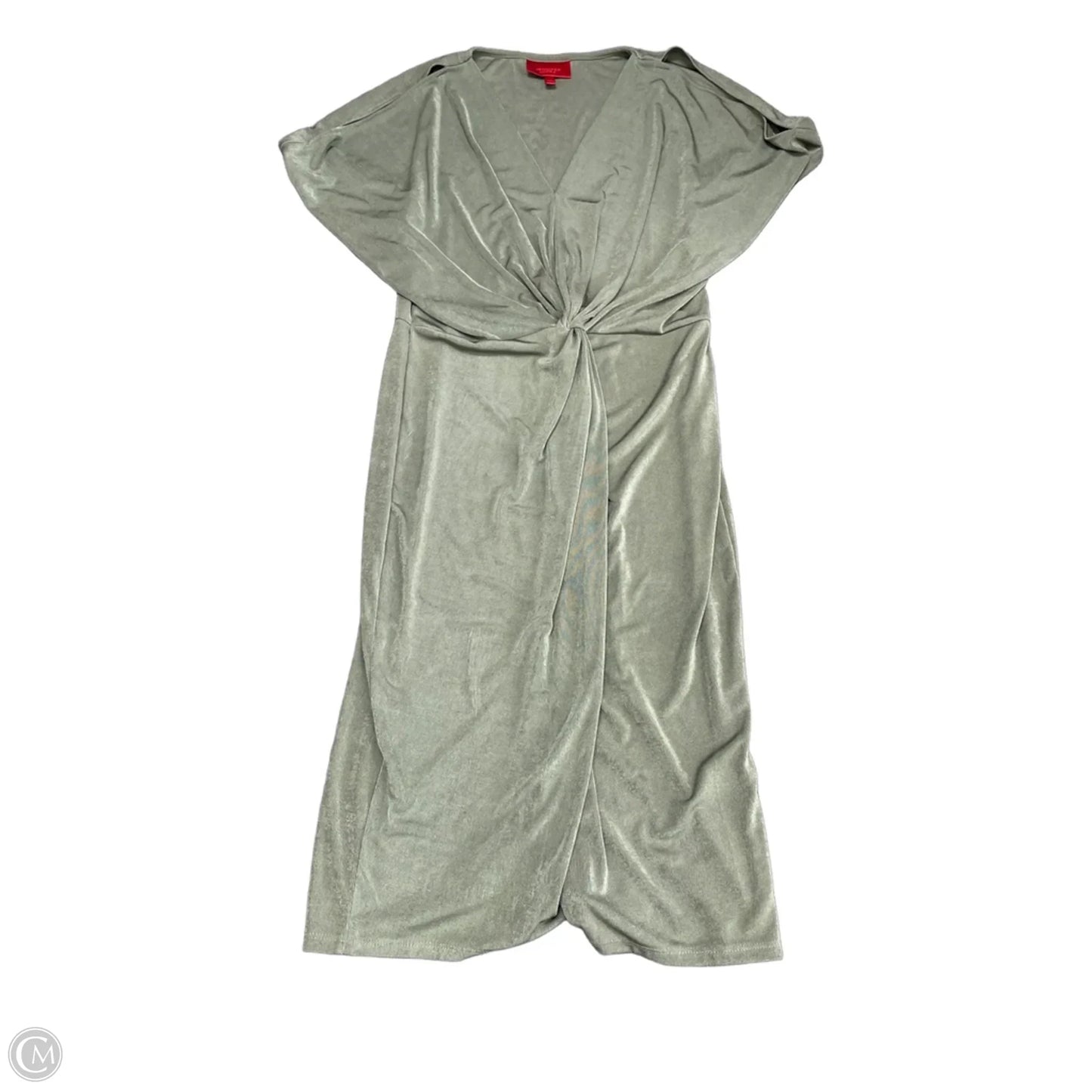 Dress Casual Midi By Jennifer Lopez In Green, Size: L