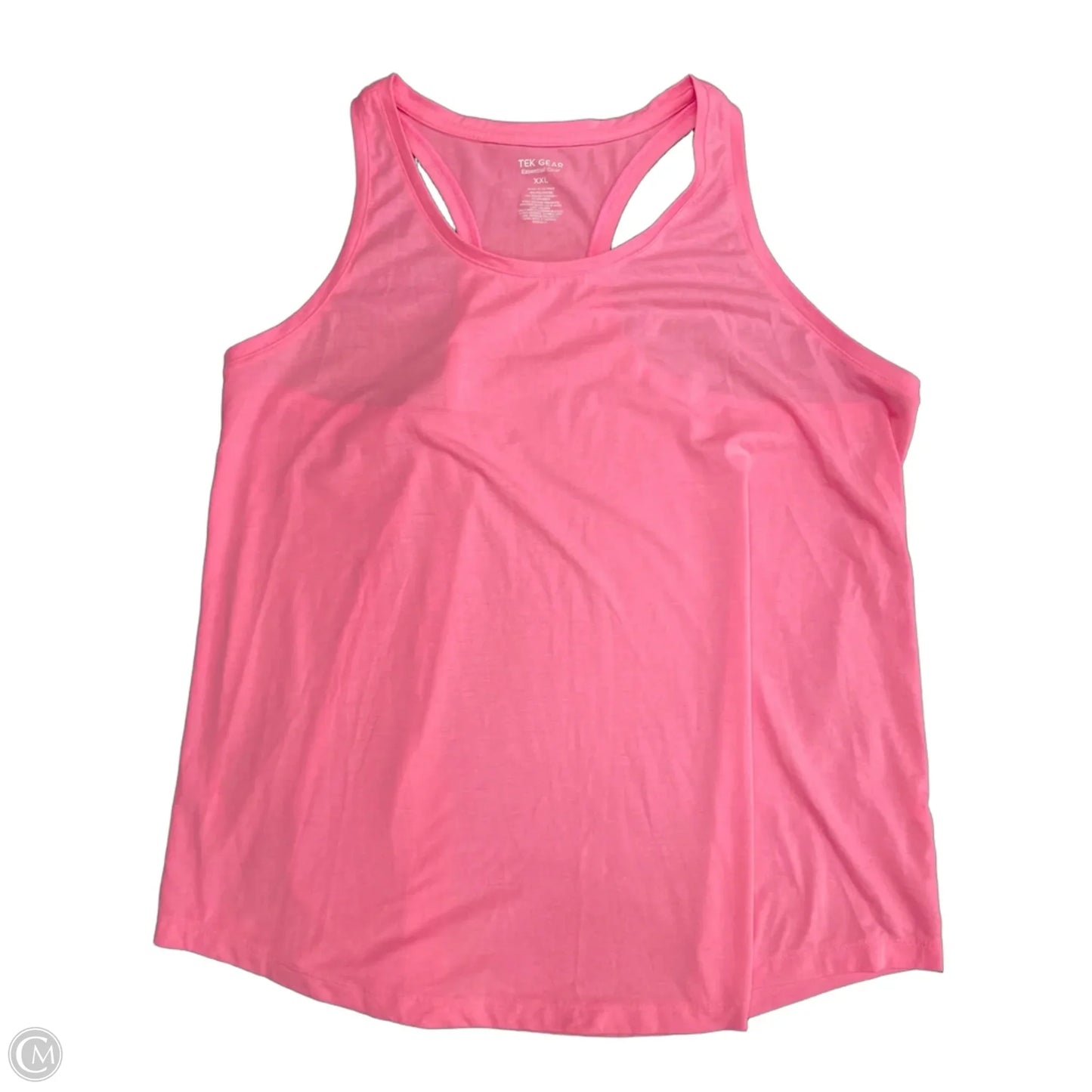 Athletic Tank Top By Tek Gear In Pink, Size: Xxl