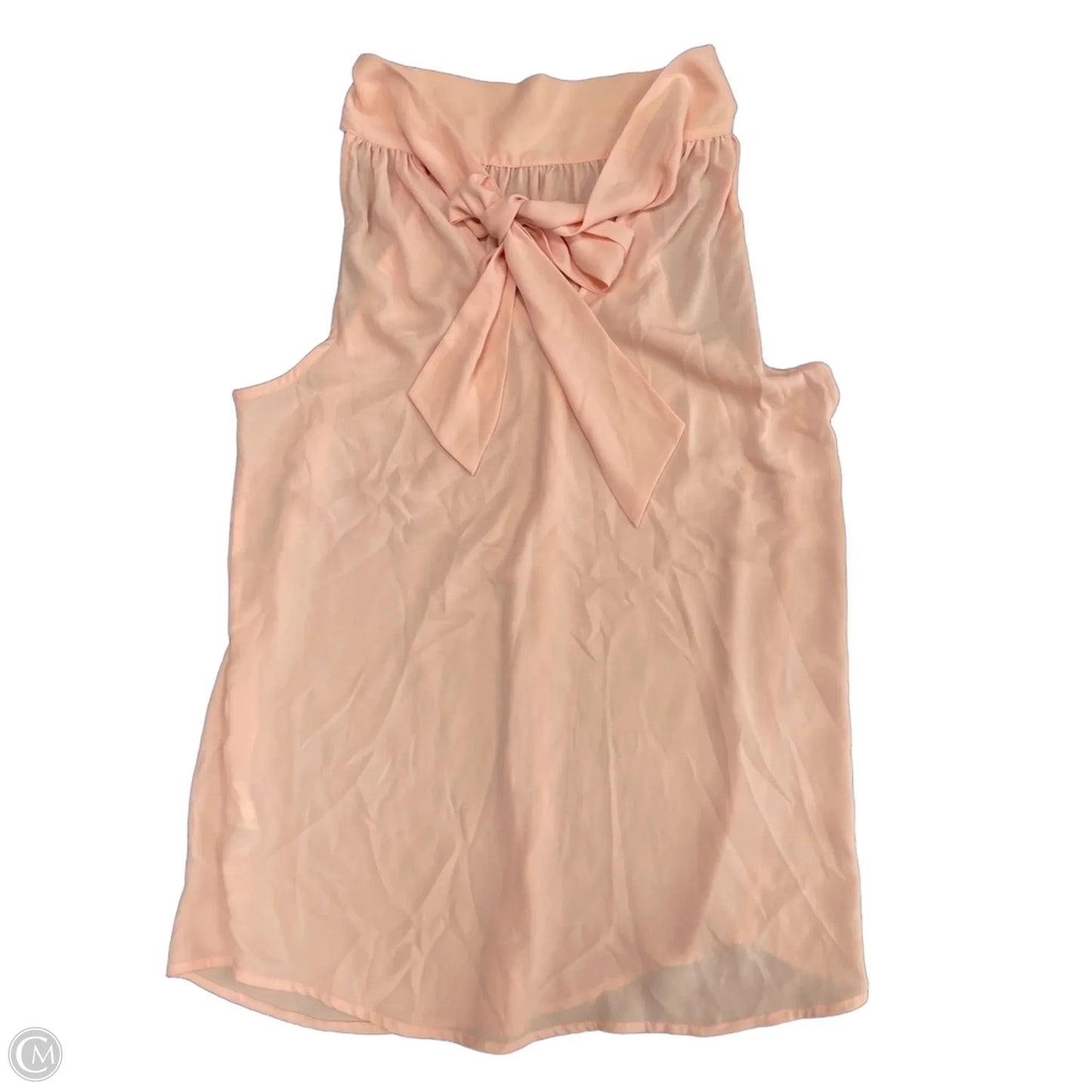 Top Sleeveless By J. Crew In Peach, Size: 8