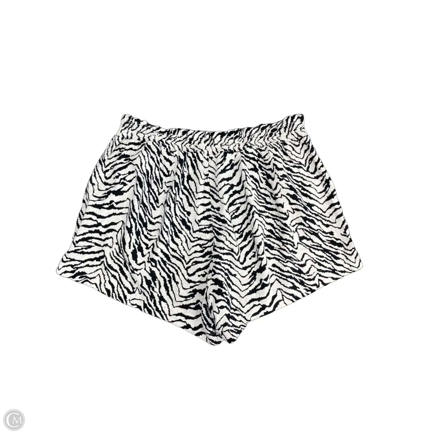 Shorts By Ava & Viv In Black & White, Size: Xxl