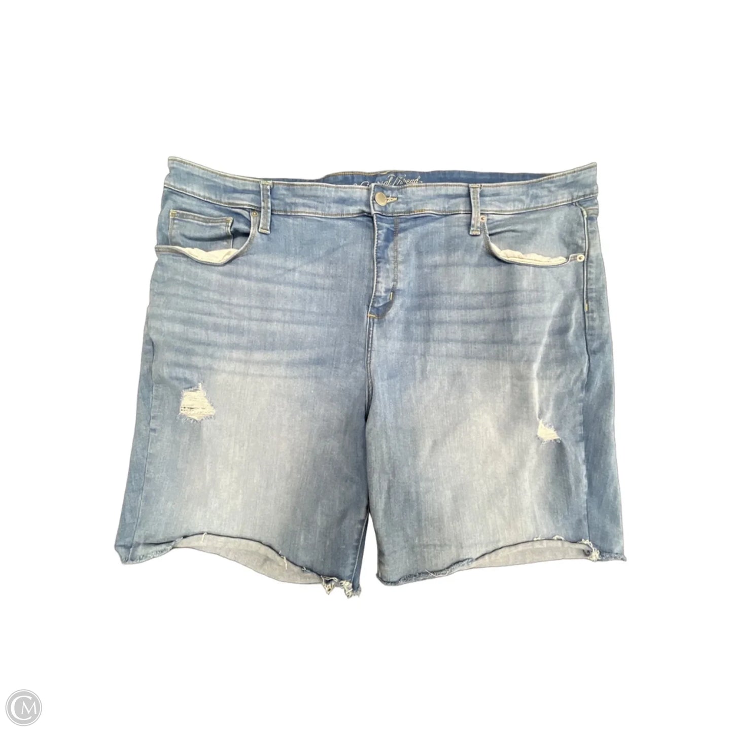 Shorts By Universal Thread In Blue Denim, Size: 26
