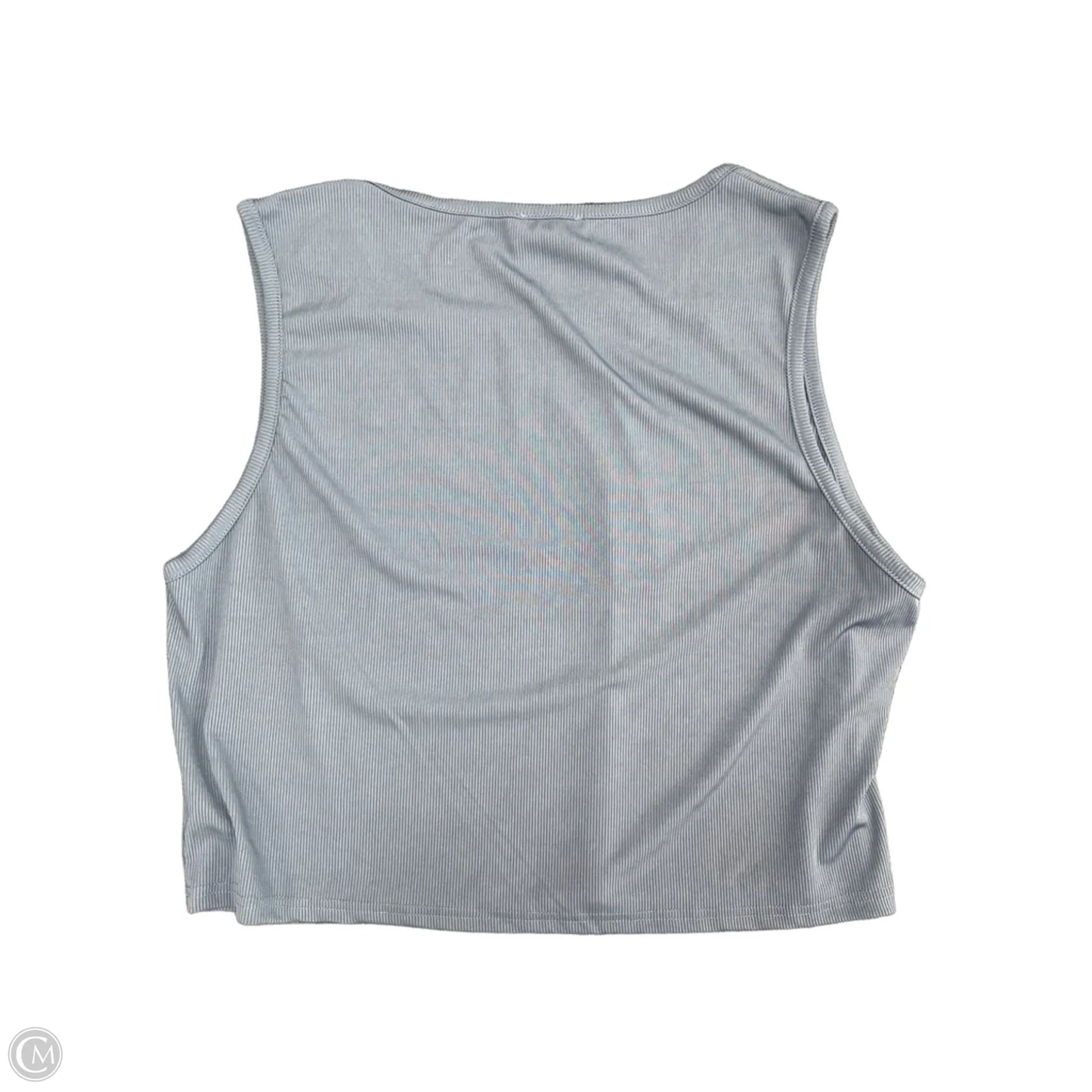 Top Sleeveless By Cider In Blue, Size: 4x