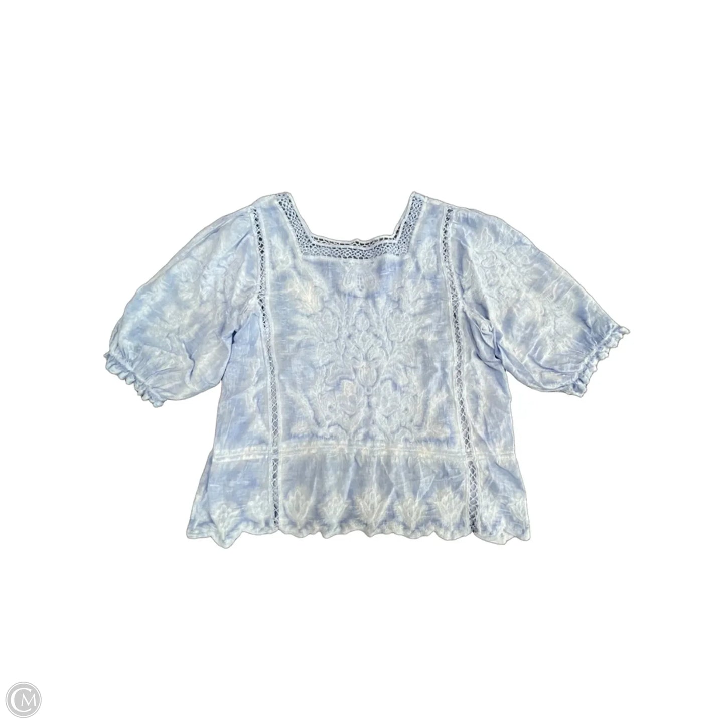 Top Short Sleeve By Democracy In Blue, Size: L