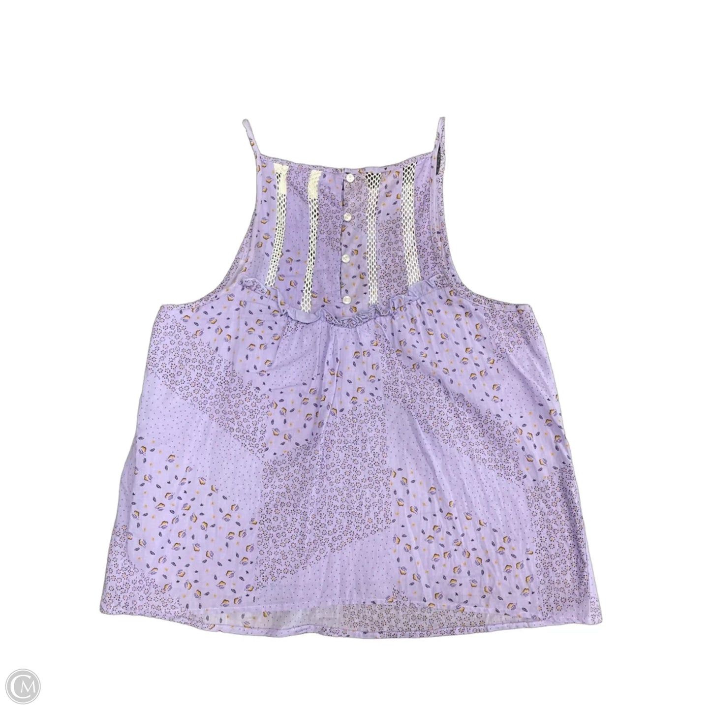 Top Sleeveless By Maeve In Purple, Size: M