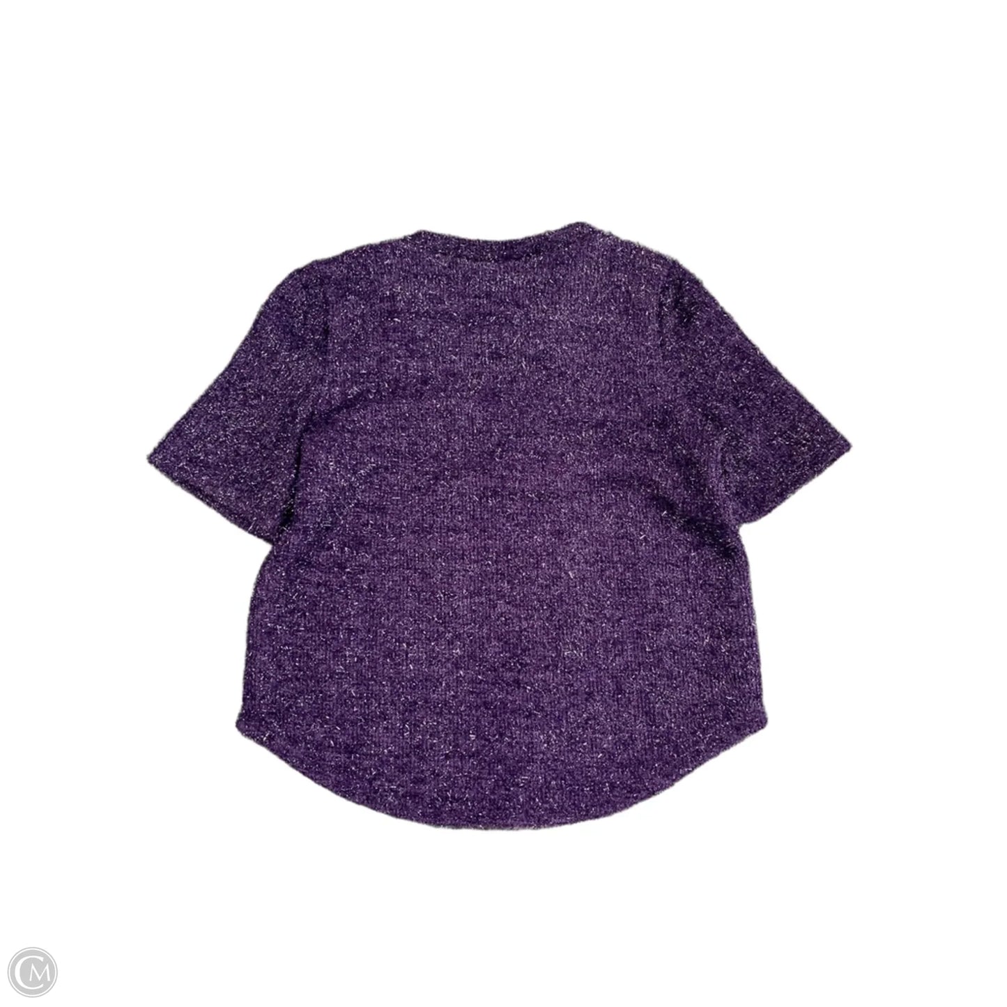 Top Short Sleeve By Clothes Mentor In Purple, Size: S