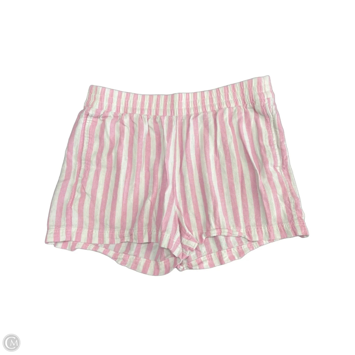 Shorts Set By Old Navy In Pink & White, Size: L