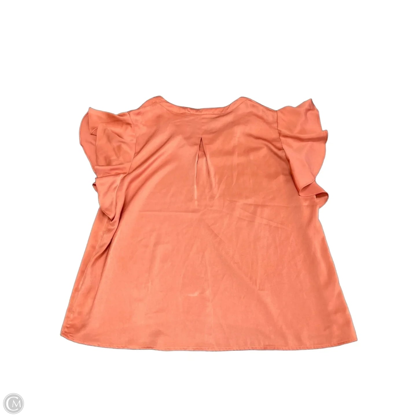 Top Short Sleeve By Umgee In Orange, Size: 2x