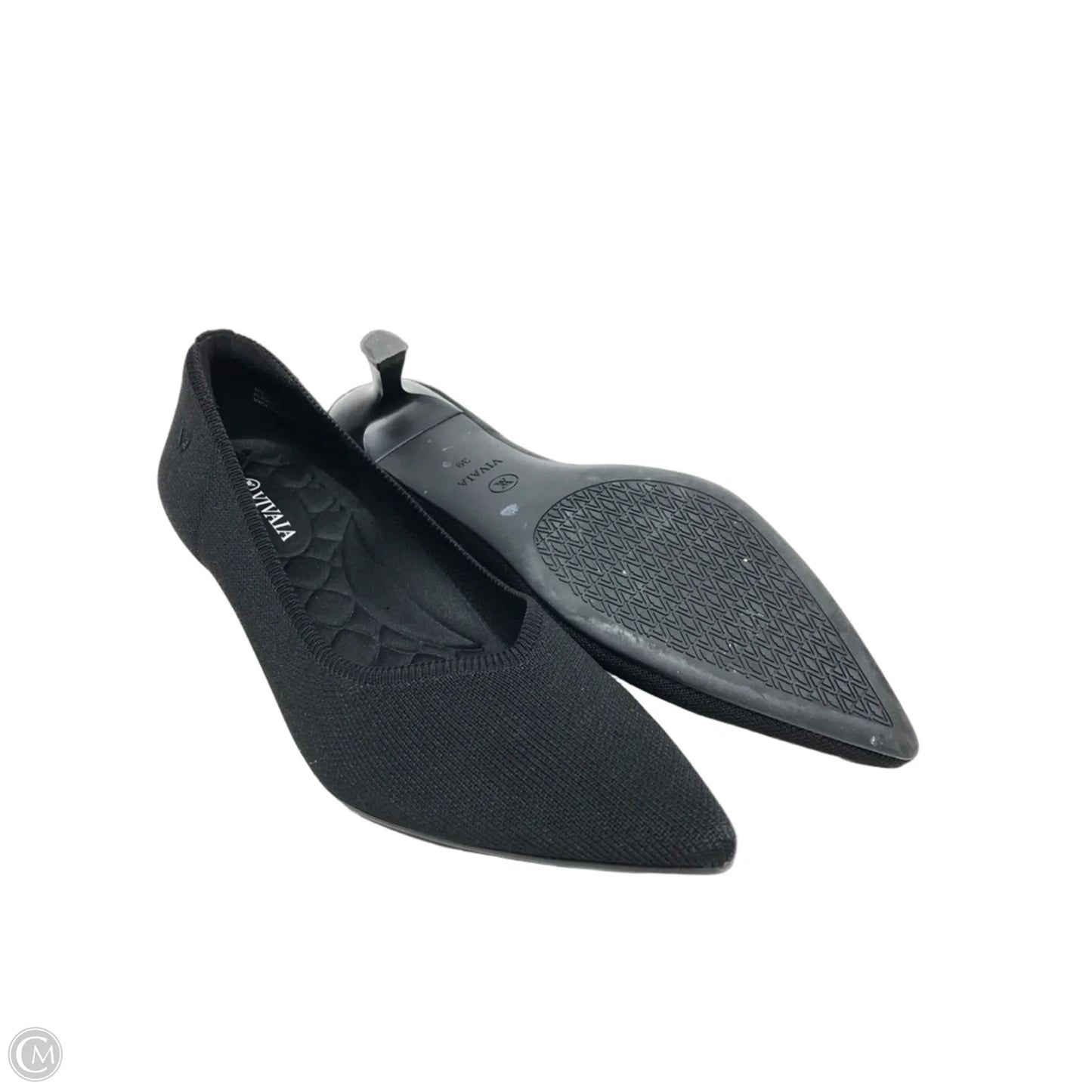Shoes Heels Kitten By Vivaia In Black, Size: 8.5