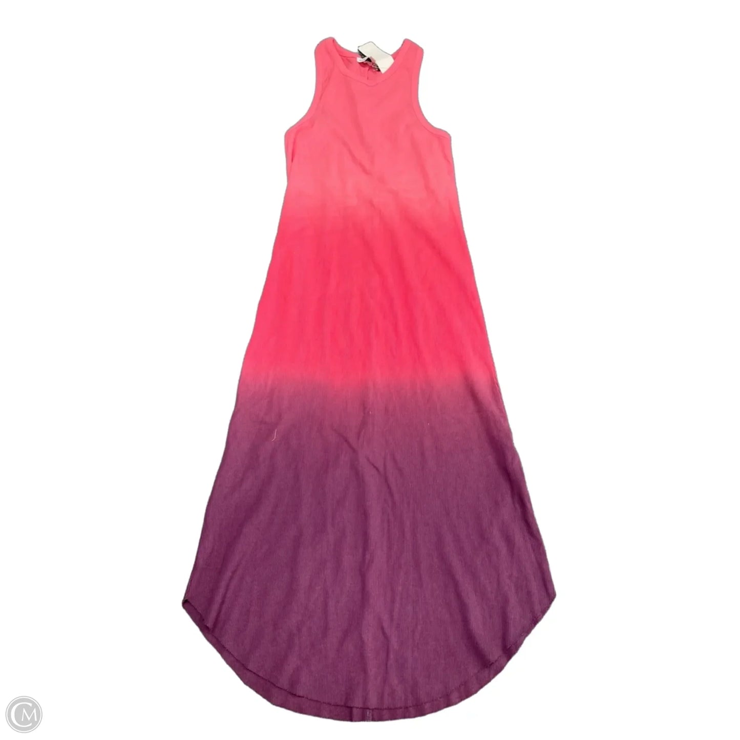 Dress Casual Midi By Young Fabulous & Broke In Pink & Purple, Size: M