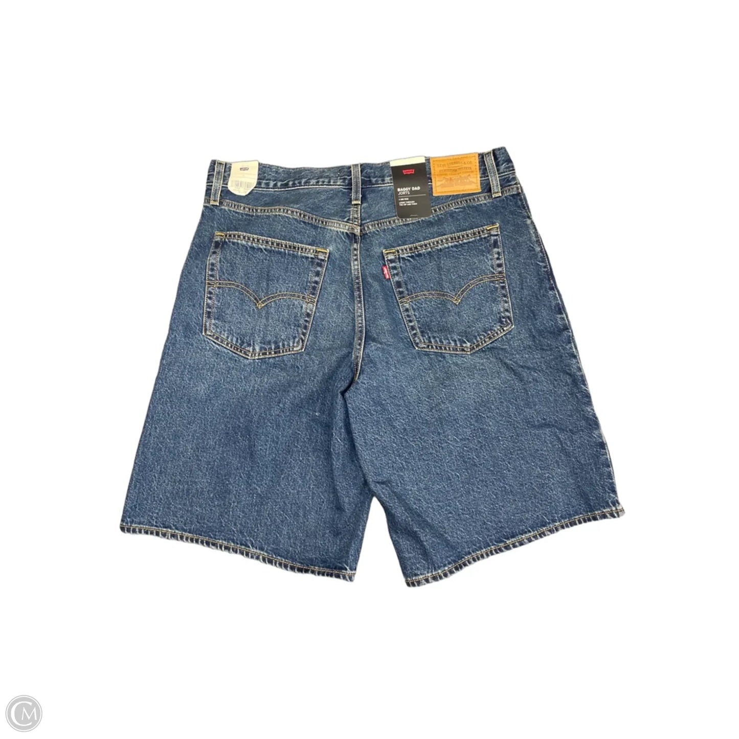 Shorts By Levis In Blue Denim, Size: 12