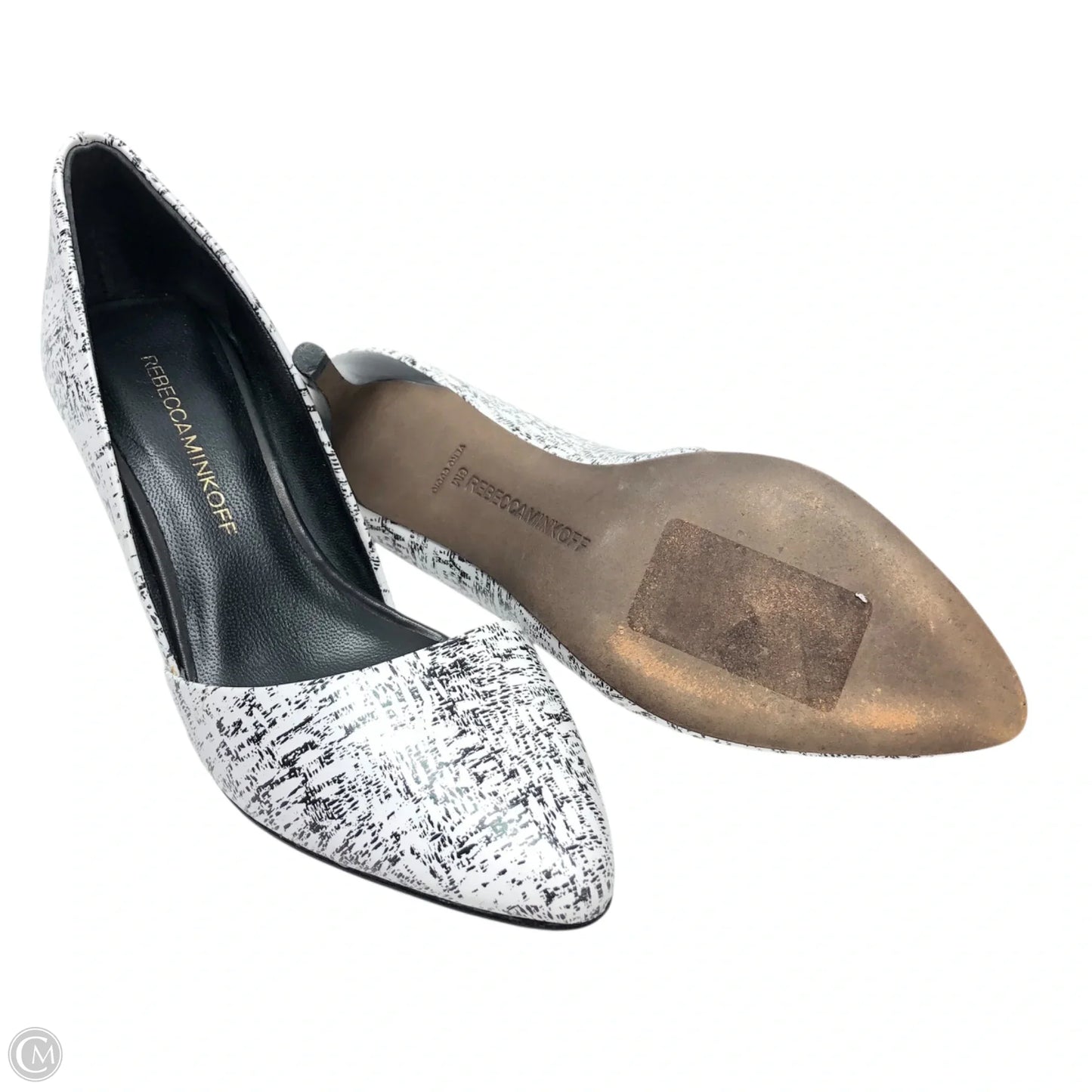 Shoes Designer By Rebecca Minkoff In Black & White, Size: 6