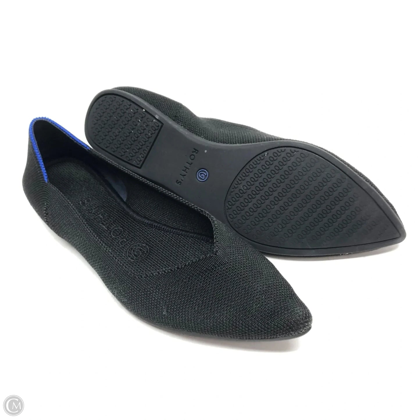 Shoes Flats By Rothys In Black, Size: 6.5