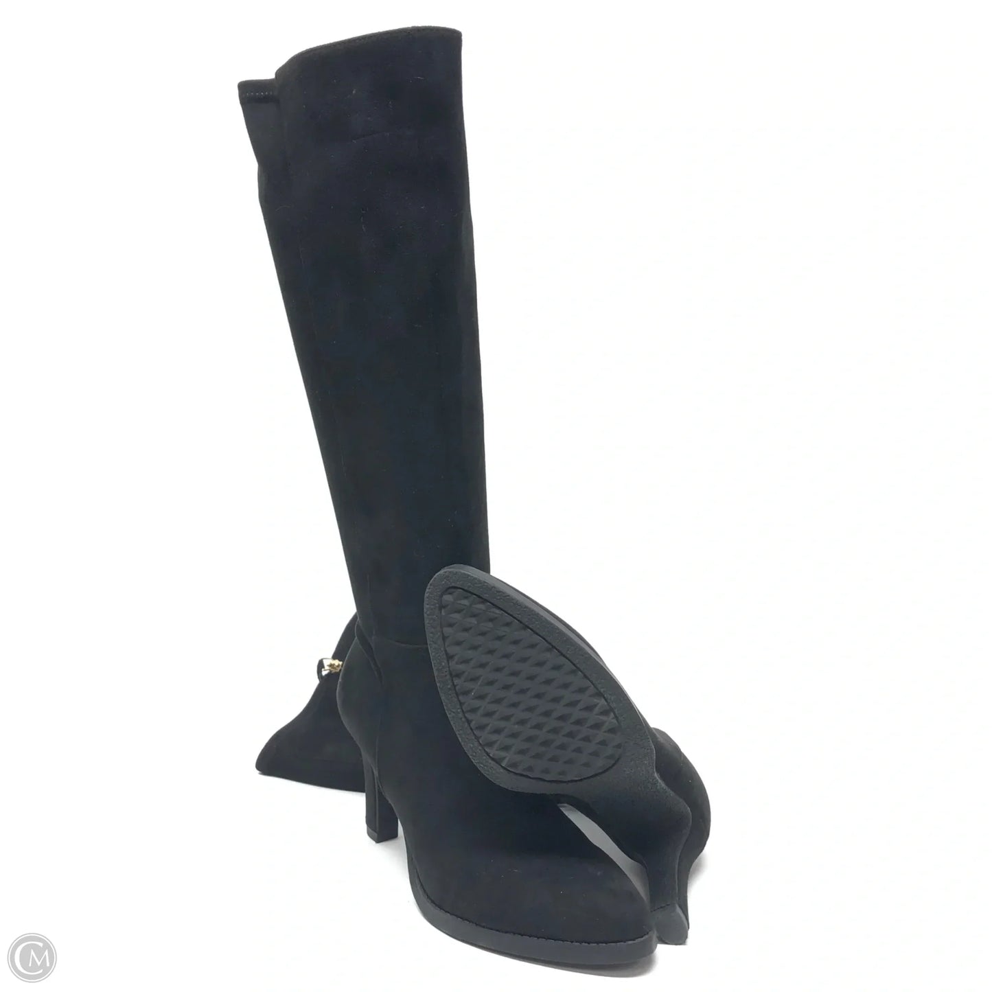 Boots Knee Heels By Aerosoles In Black, Size: 7