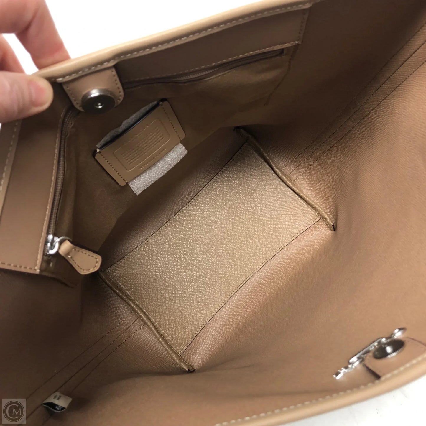 Handbag Designer By Coach, Size: Medium