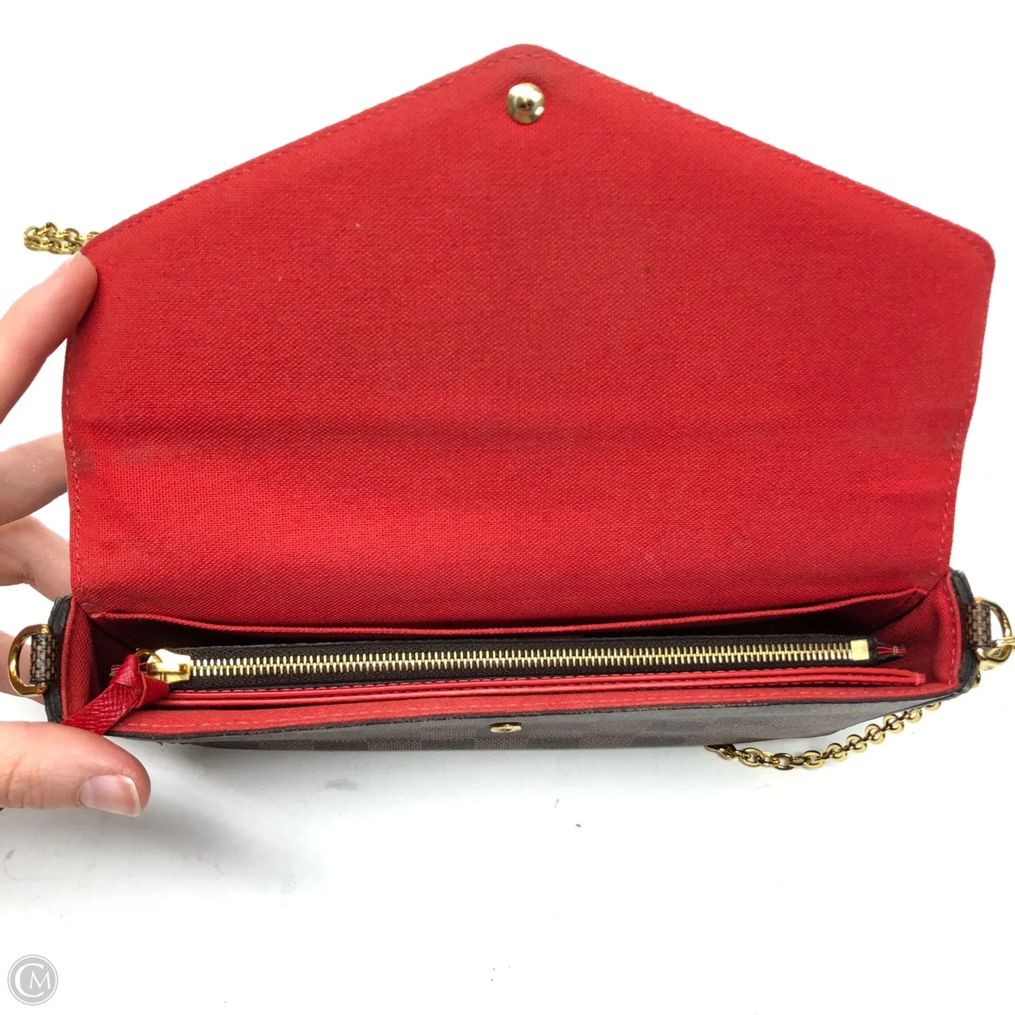 Crossbody Luxury Designer By Louis Vuitton, Size: Small