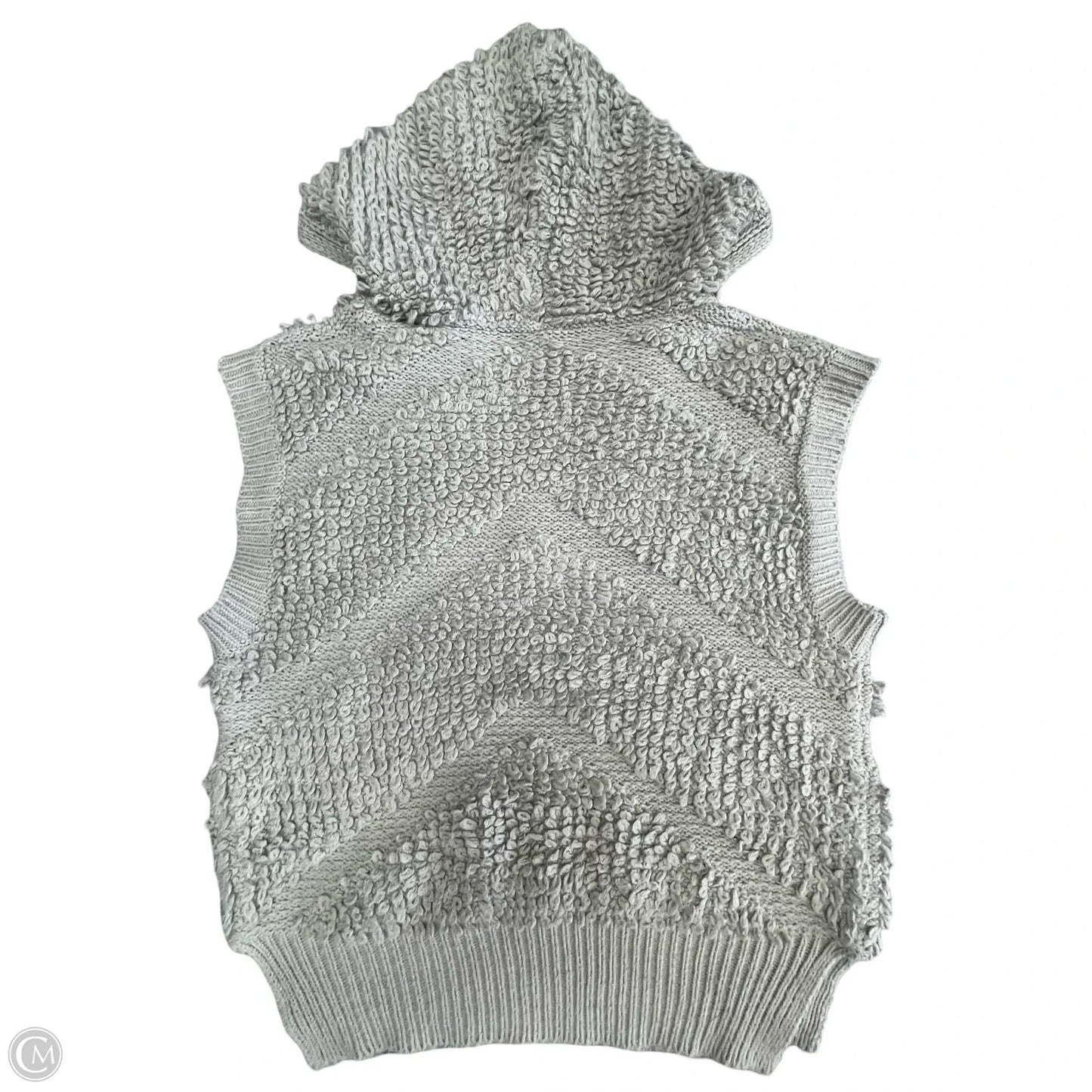 Vest Sweater By Pol In Grey, Size: S
