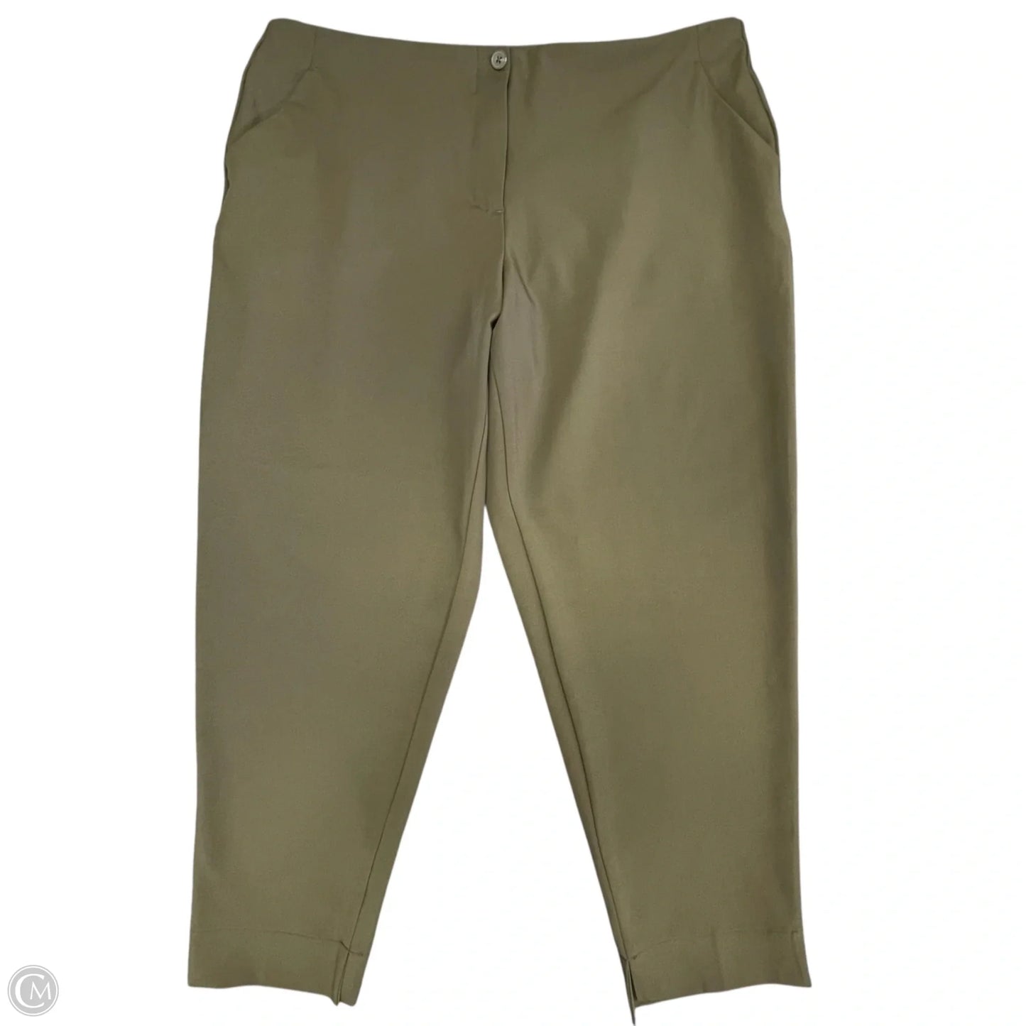 Pants Dress By Worthington In Green, Size: 18