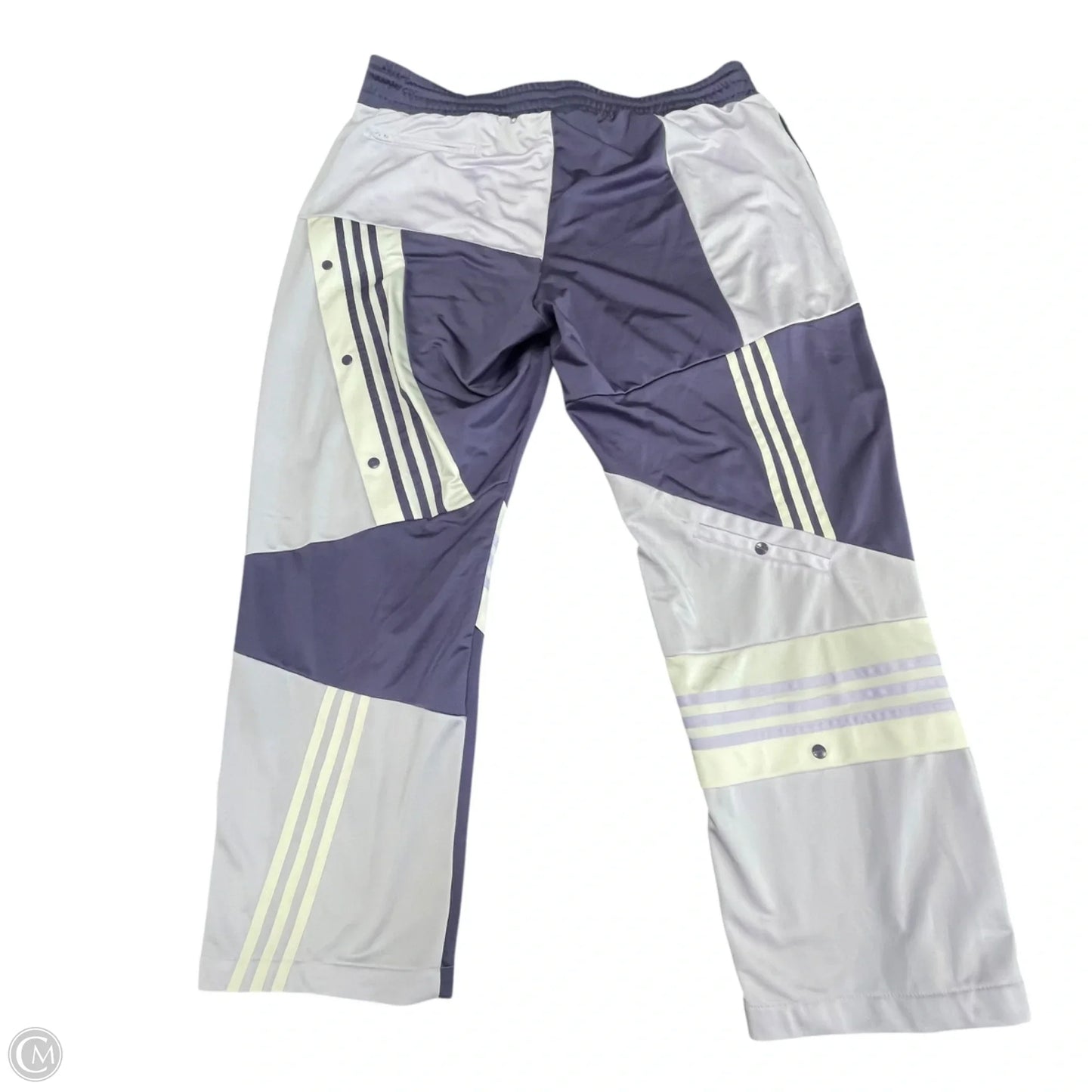 Athletic Pants By Adidas In Purple & White, Size: 3x