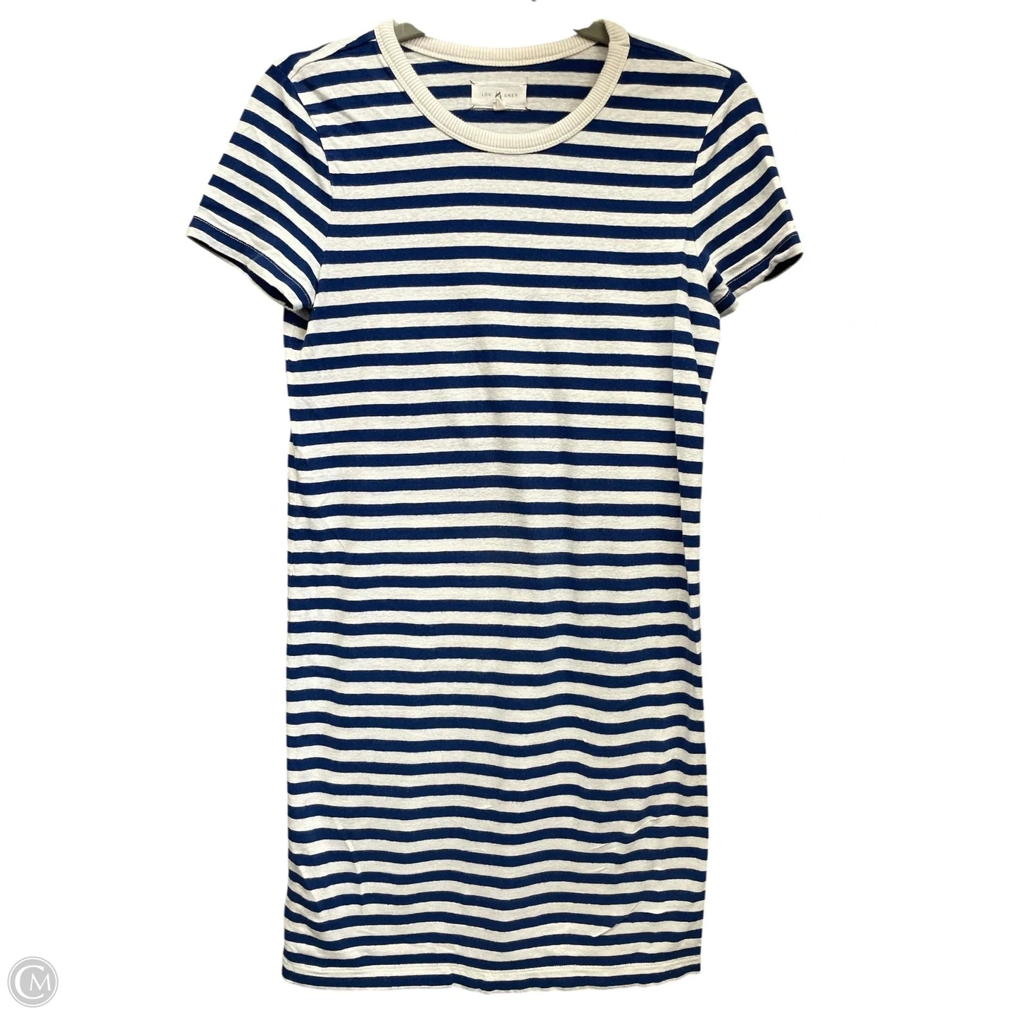 Dress Casual Short By Lou And Grey In Blue & White, Size: Xs