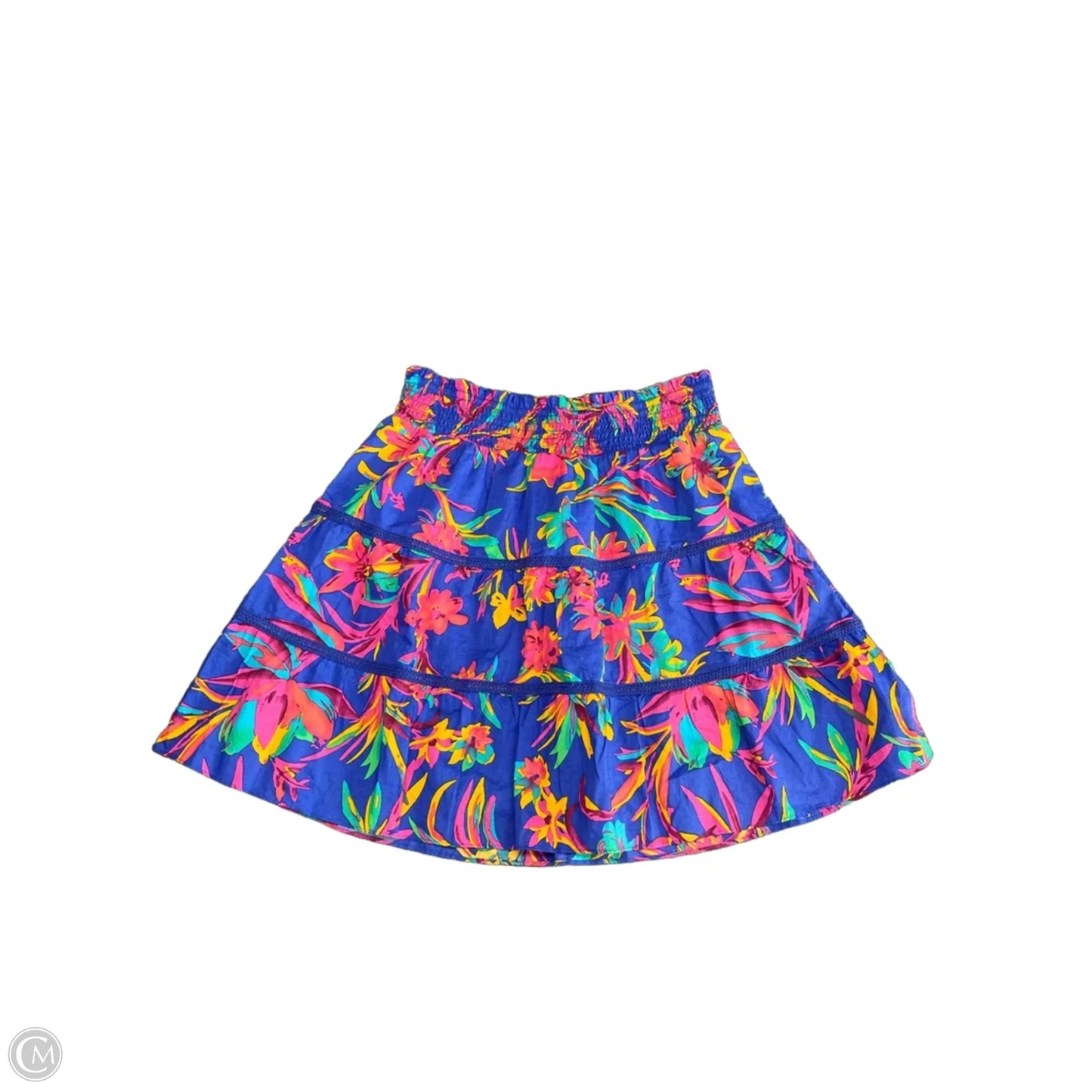 Skirt Mini & Short By J. Crew In Blue & Pink, Size: S