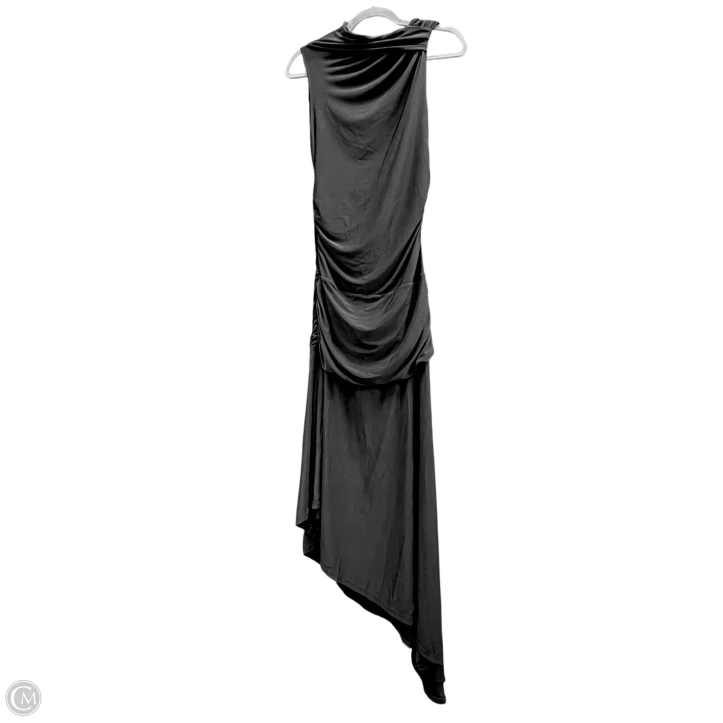 Dress Casual Midi By Pretty Little Thing In Black, Size: 8