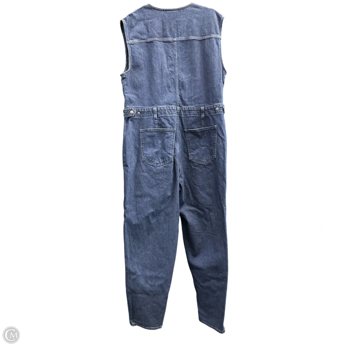 Jumpsuit By Universal Thread In Blue Denim, Size: 16