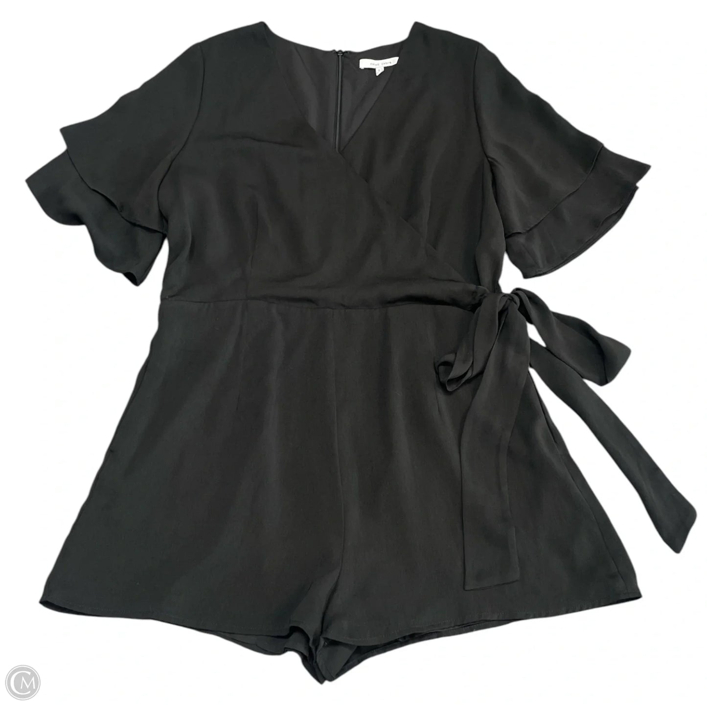Romper By Naked Zebra In Black, Size: L