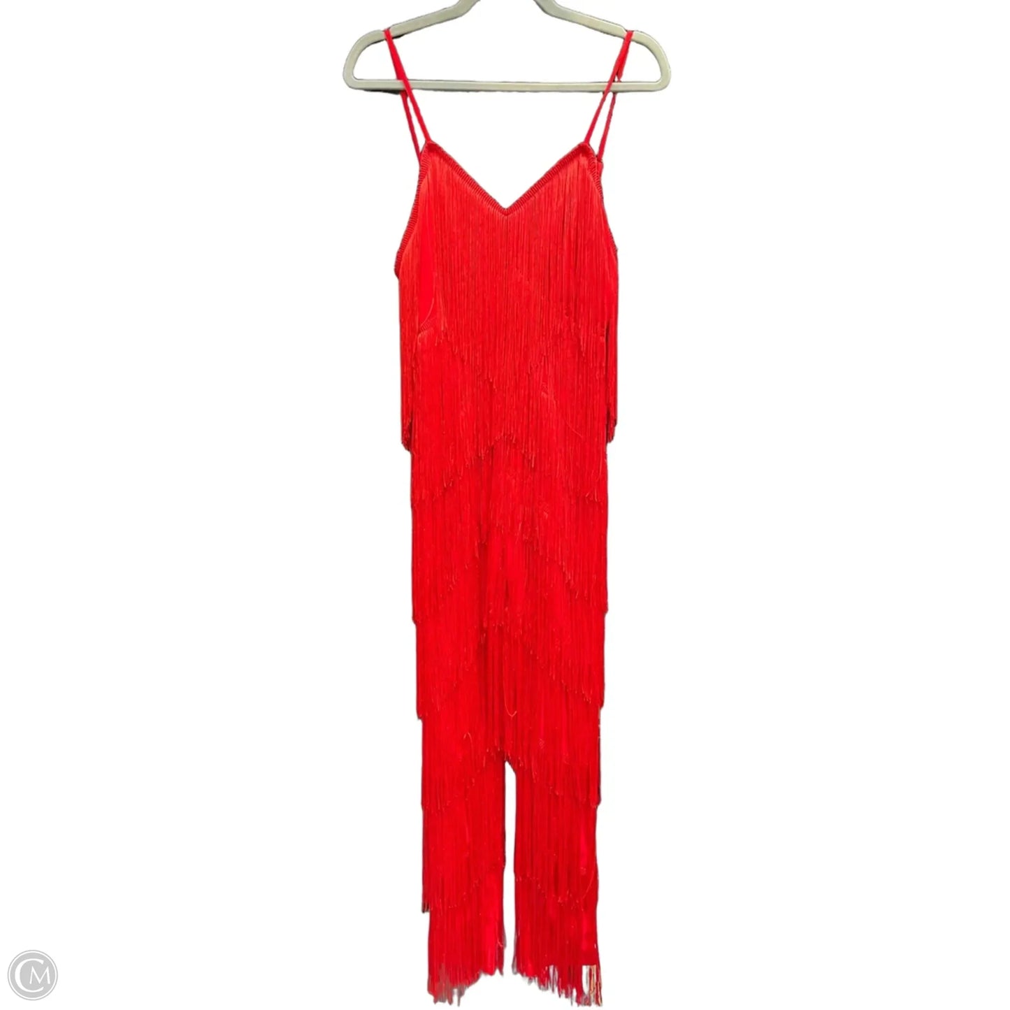 Jumpsuit By Pretty Little Thing In Red, Size: 4