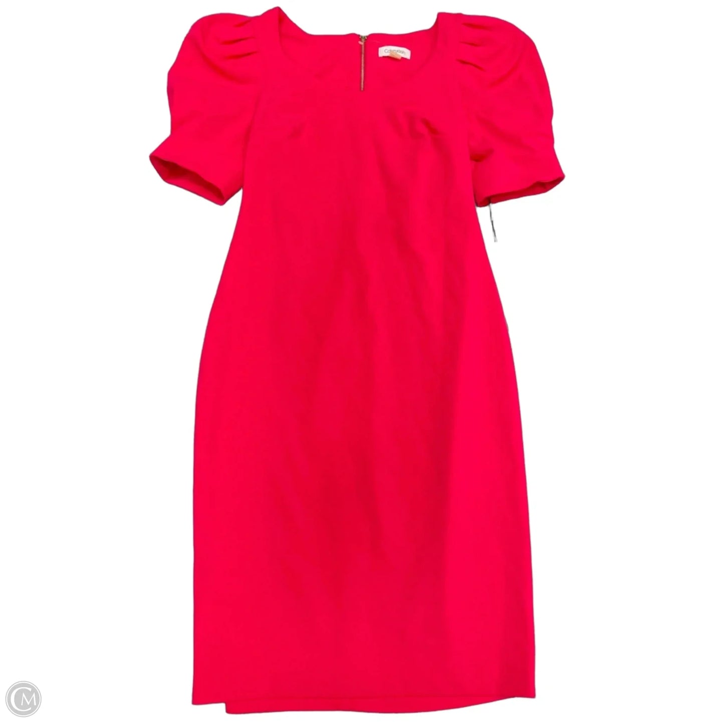 Dress Work By Calvin Klein In Pink, Size: 2