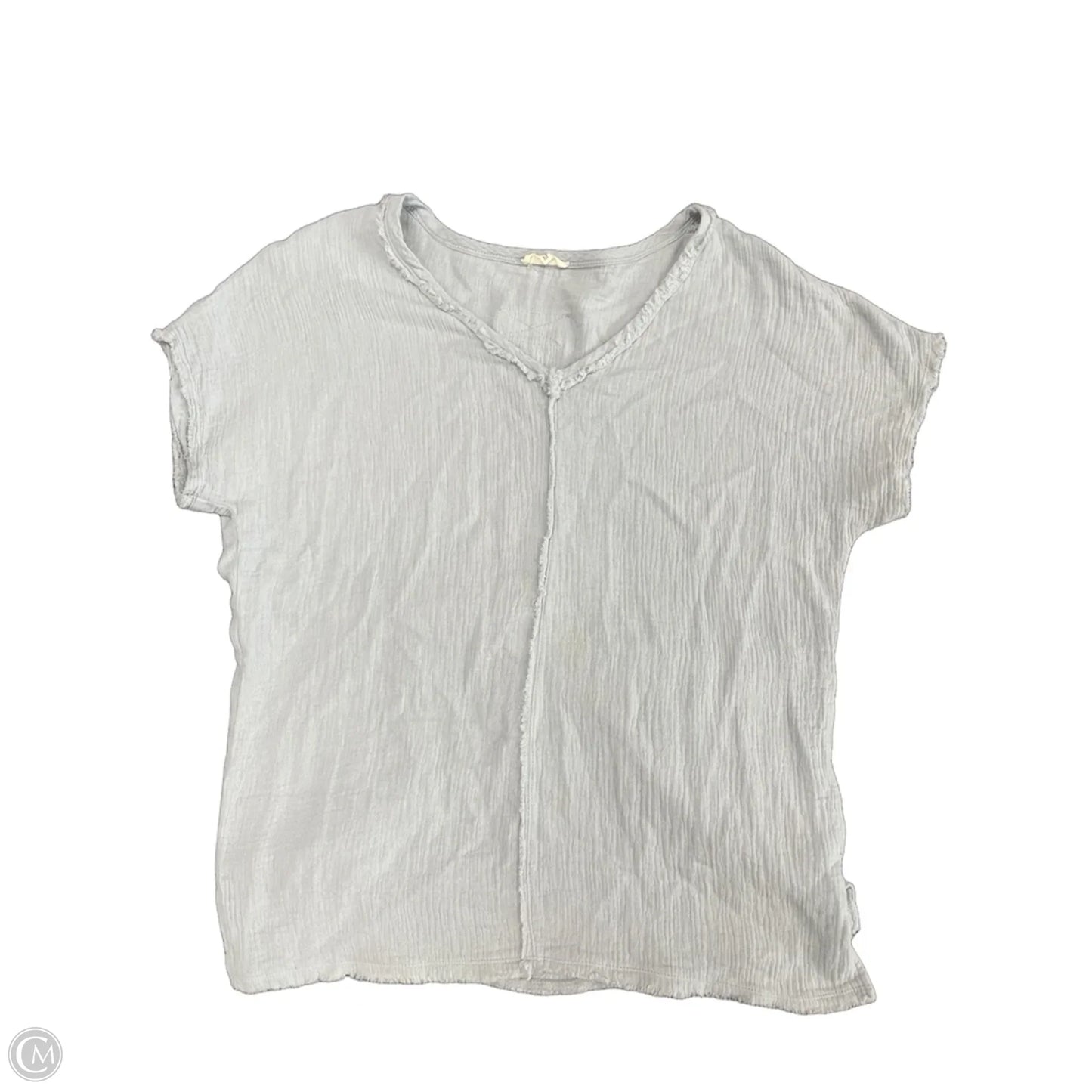 Tunic Short Sleeve By La Miel In Blue, Size: M