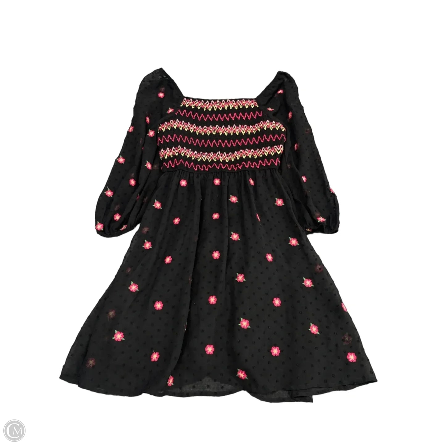 Dress Casual Short By Savanna Jane In Black, Size: S