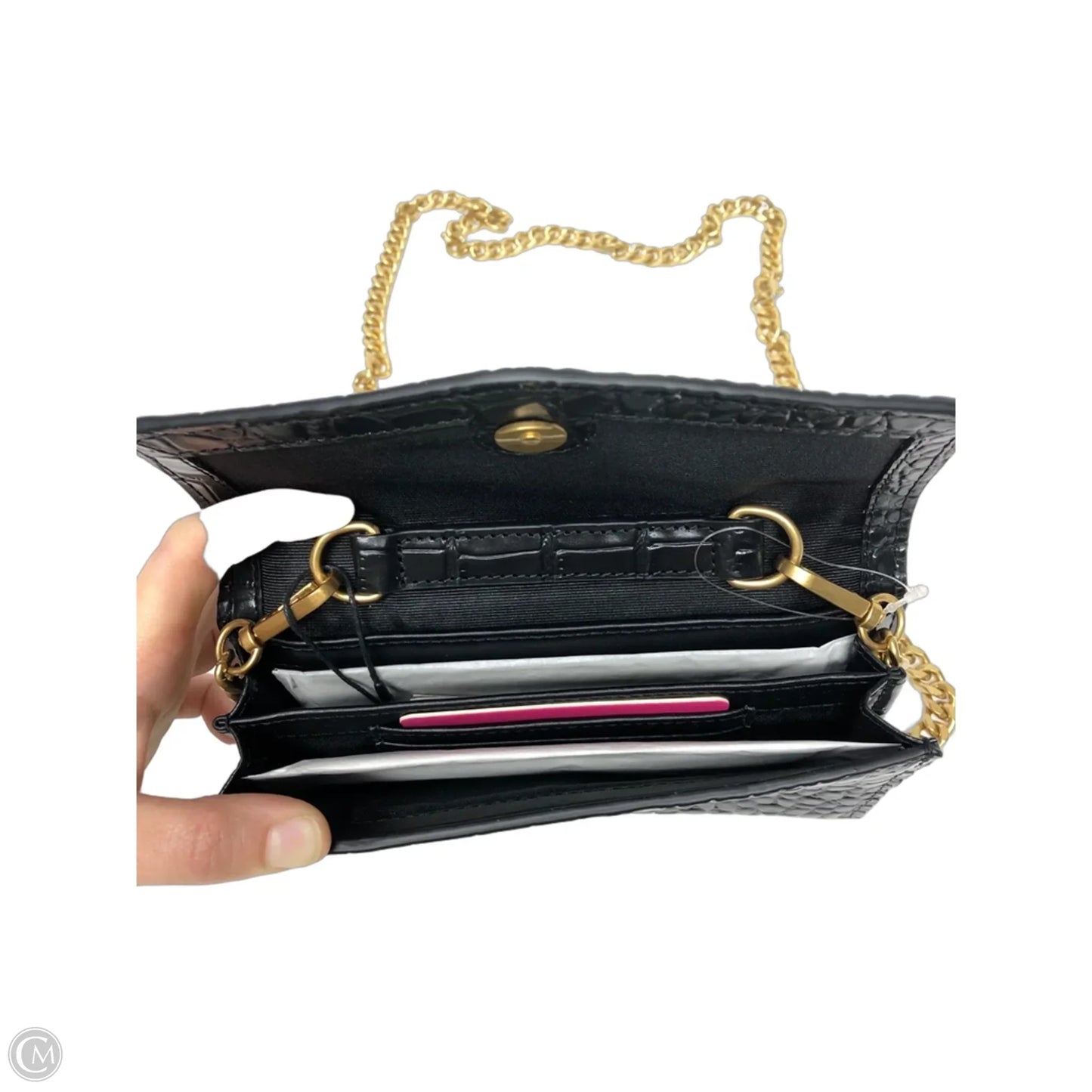 Crossbody Leather By Vince Camuto, Size: Large