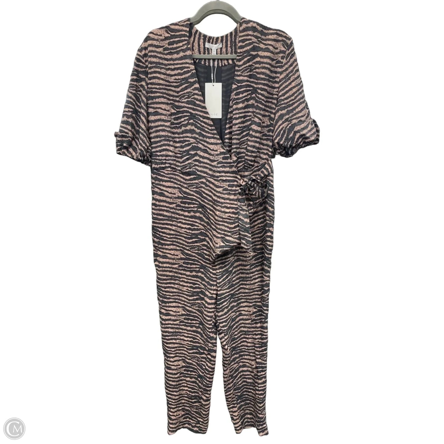 Jumpsuit By Joie In Brown & Grey, Size: M