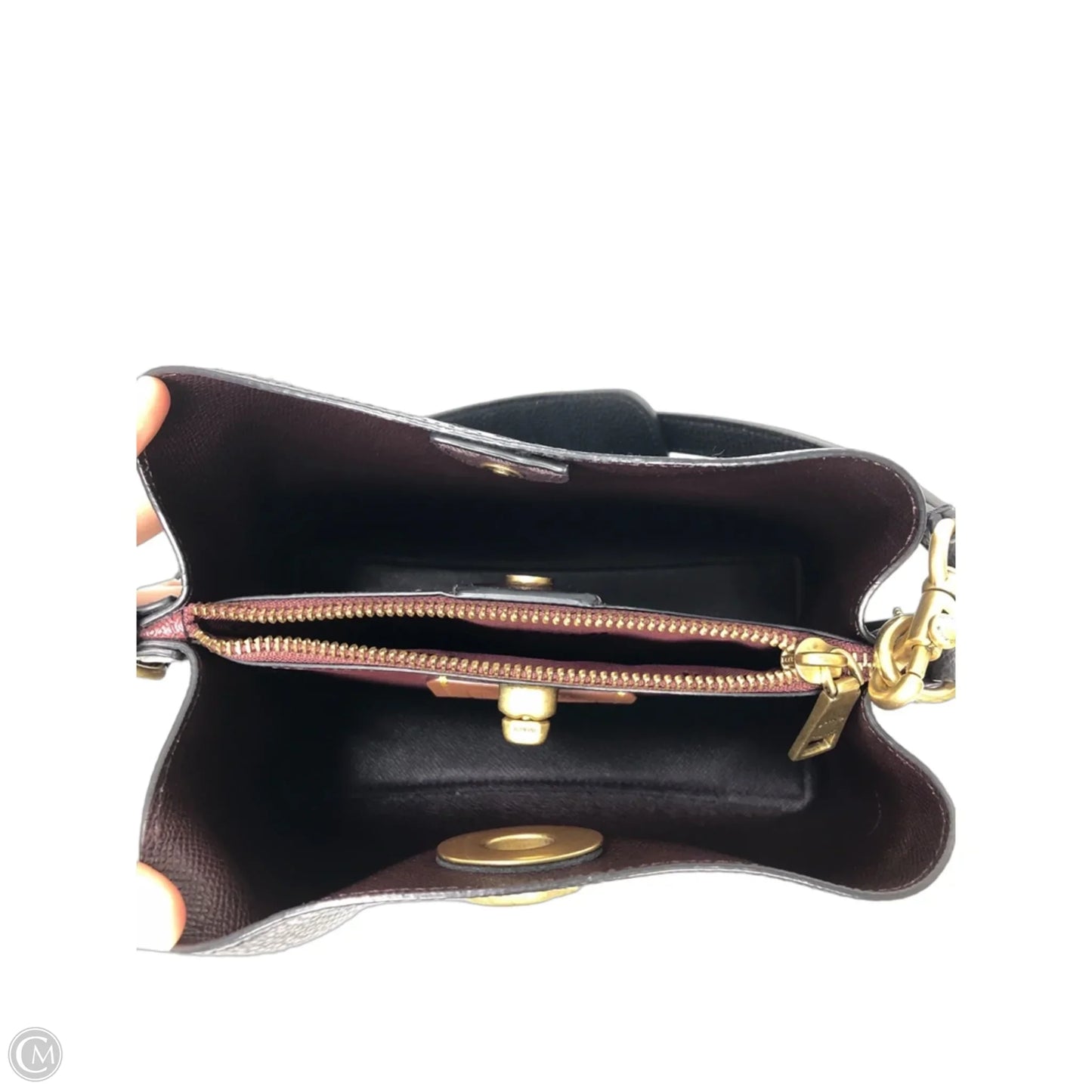 Handbag Designer By Coach, Size: Small