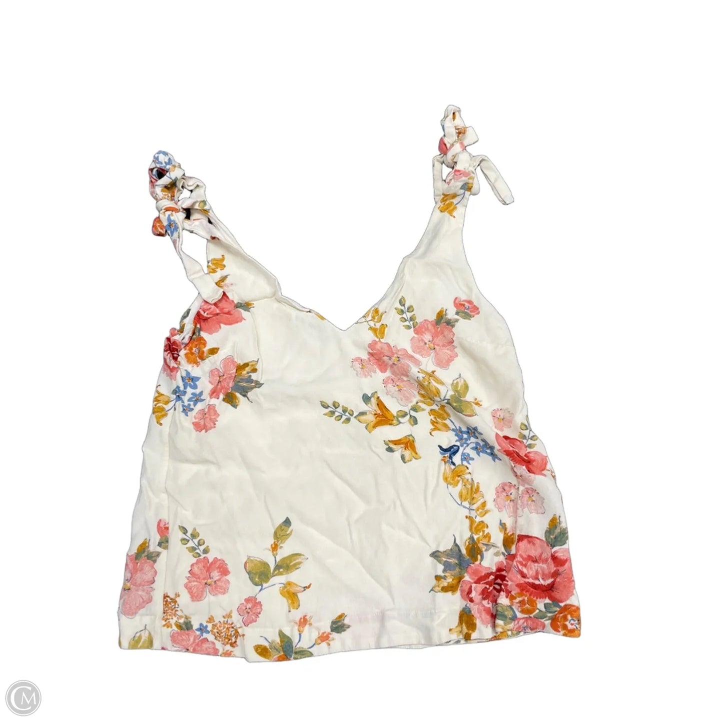 Blouse Sleeveless By Sezane In Floral Print, Size: S