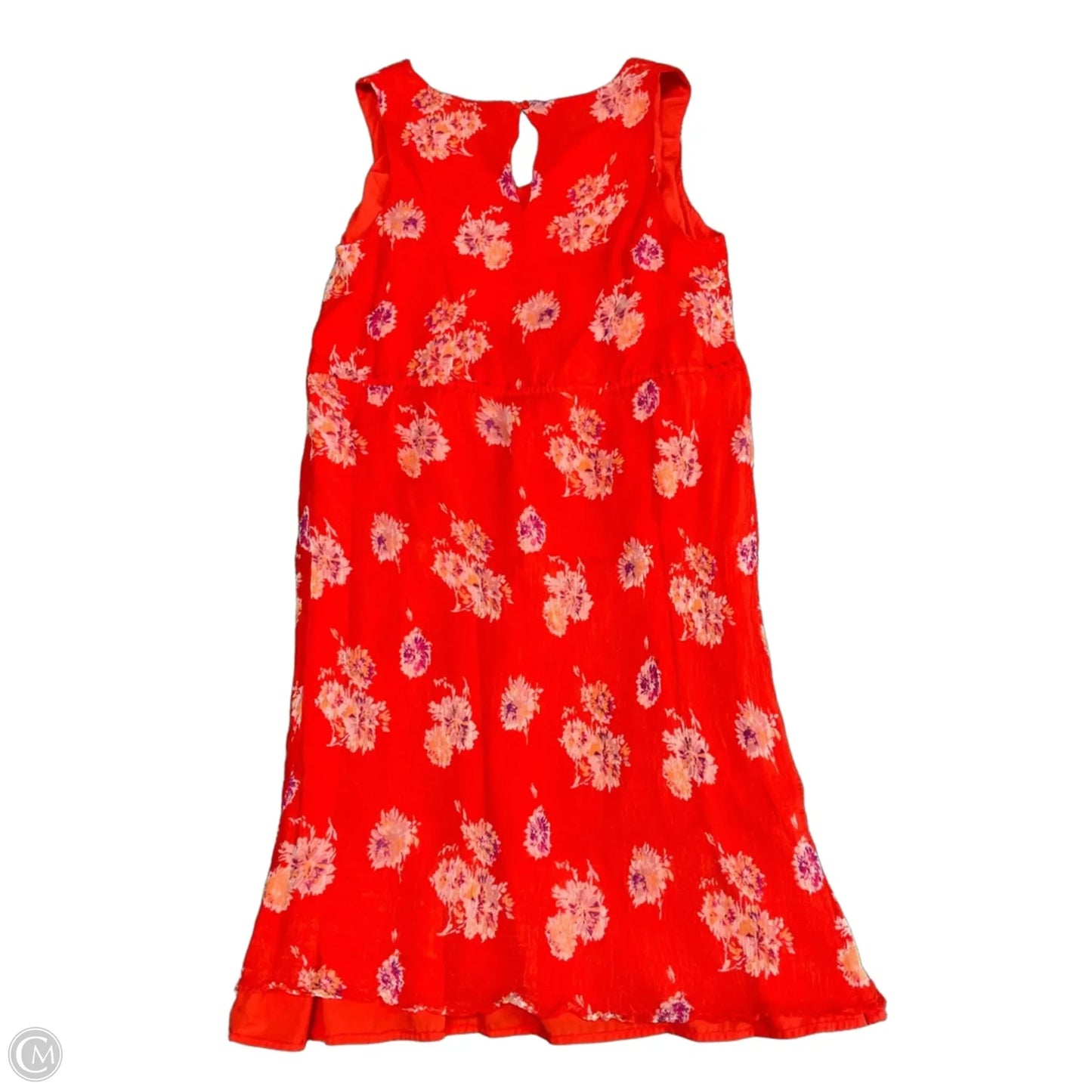 Dress Casual Midi By Lucky Brand In Floral Print, Size: 3x