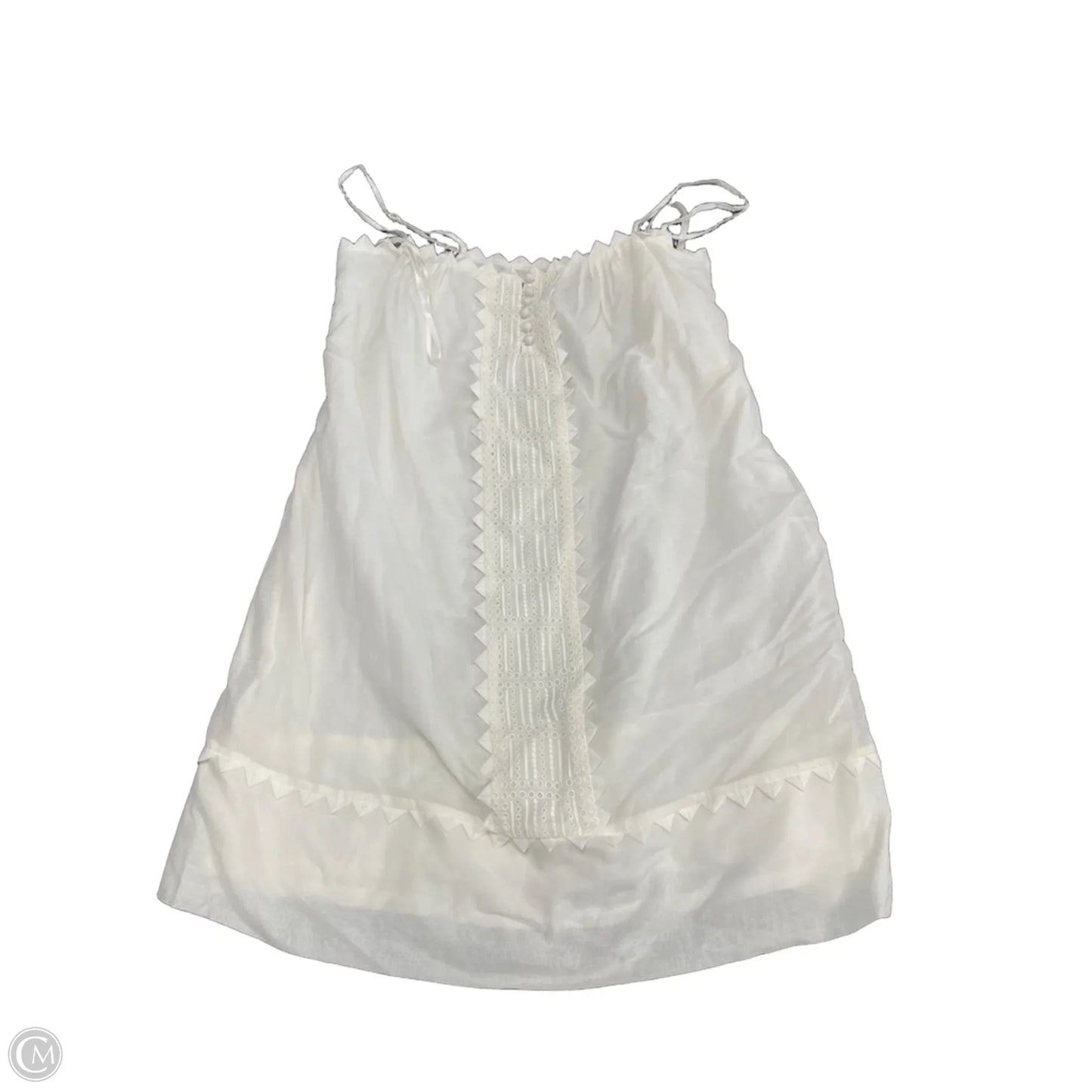 Dress Casual Short By Bcbgmaxazria In White, Size: L