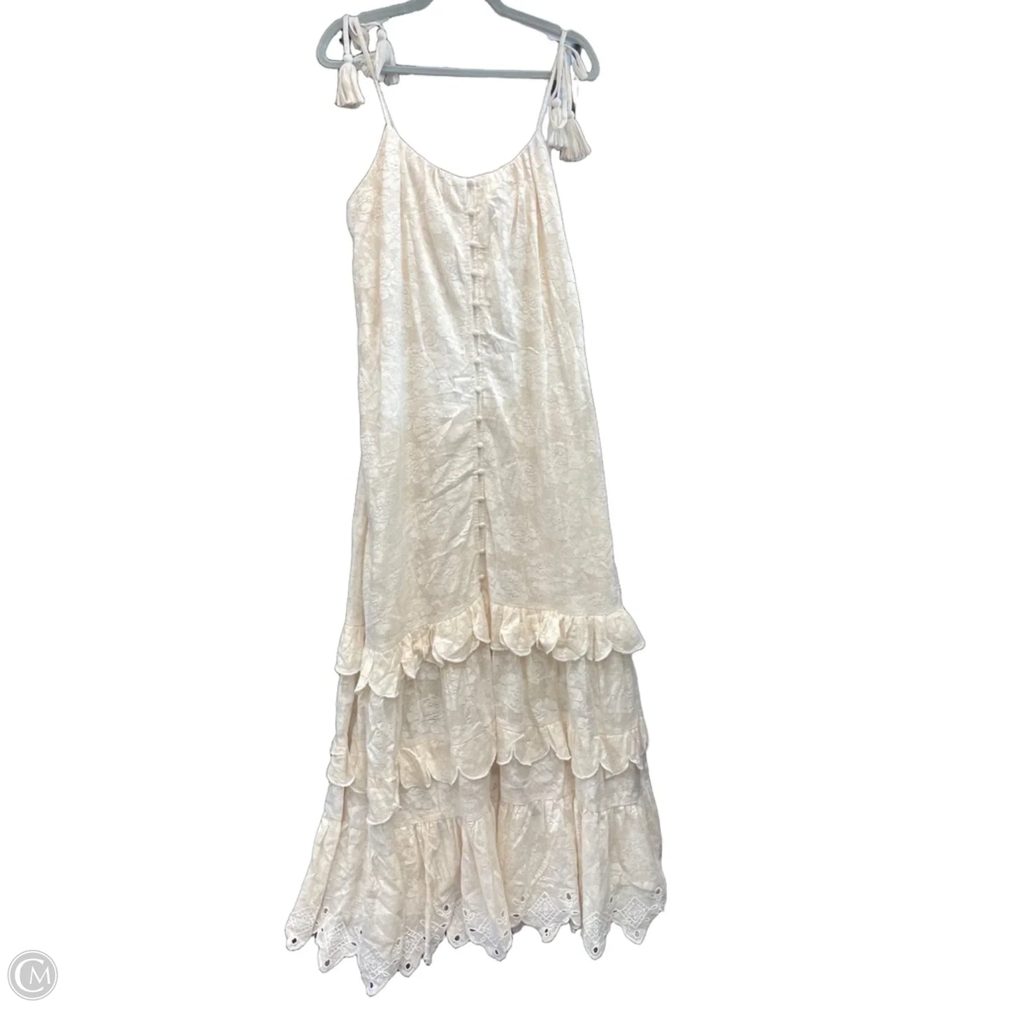 Dress Casual Maxi By A Loves A In Beige, Size: Xl