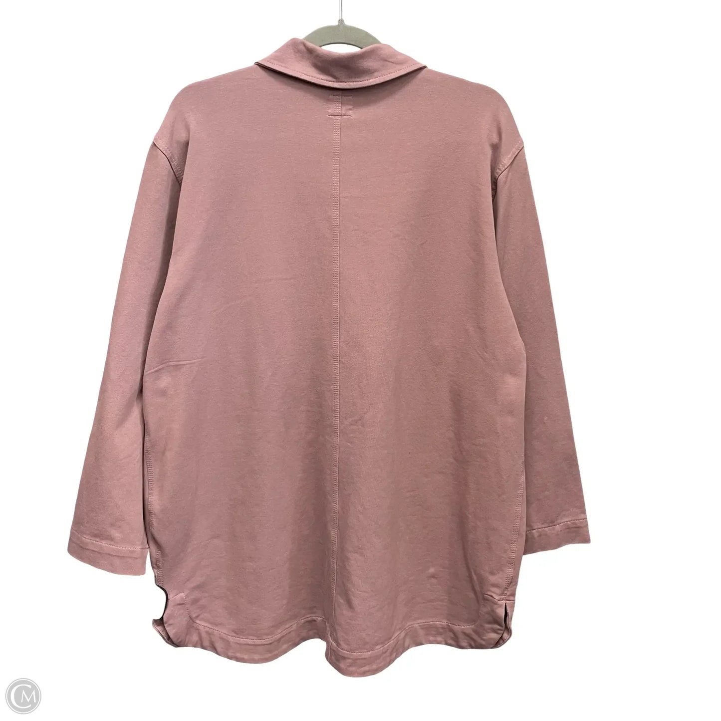 Jacket Shirt By Lee In Mauve, Size: Xl