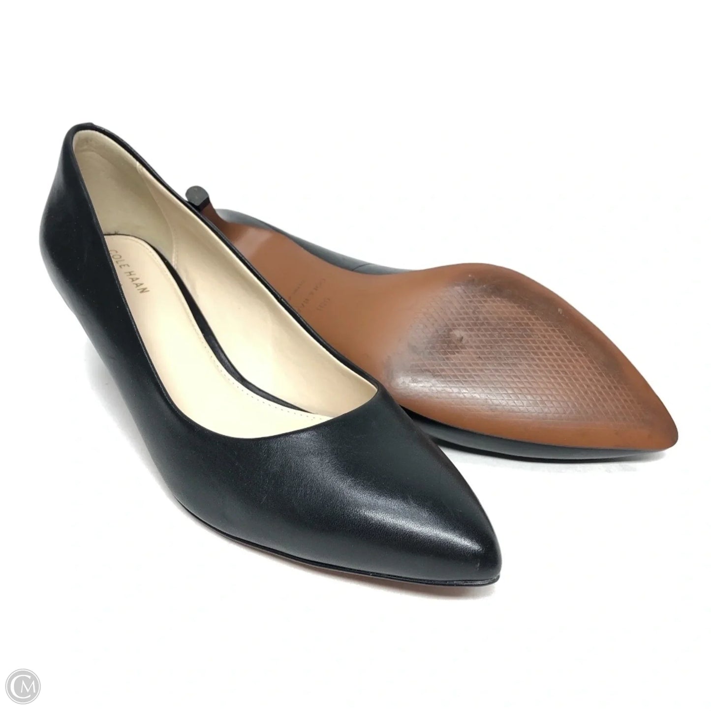 Shoes Heels Kitten By Cole-haan In Black, Size: 9.5