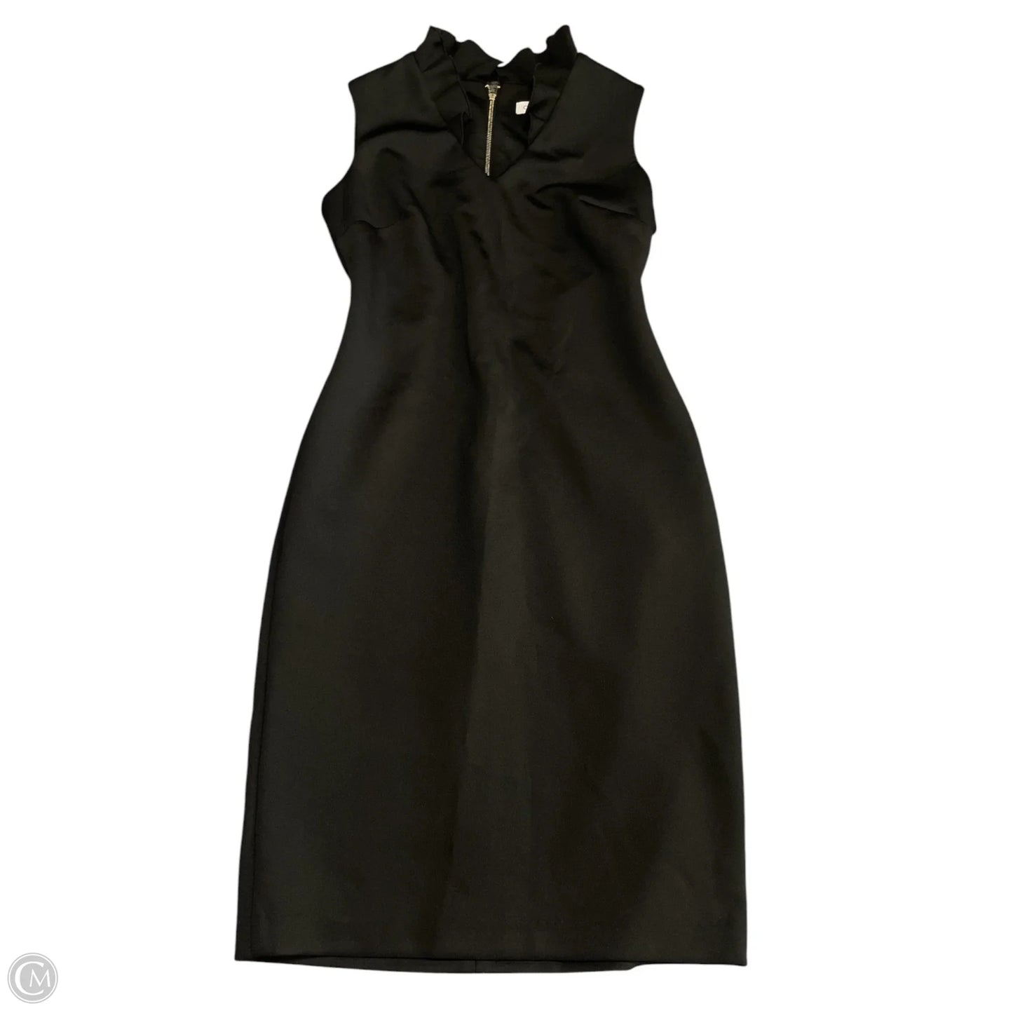 Dress Casual Midi By Banana Republic In Black, Size: 2