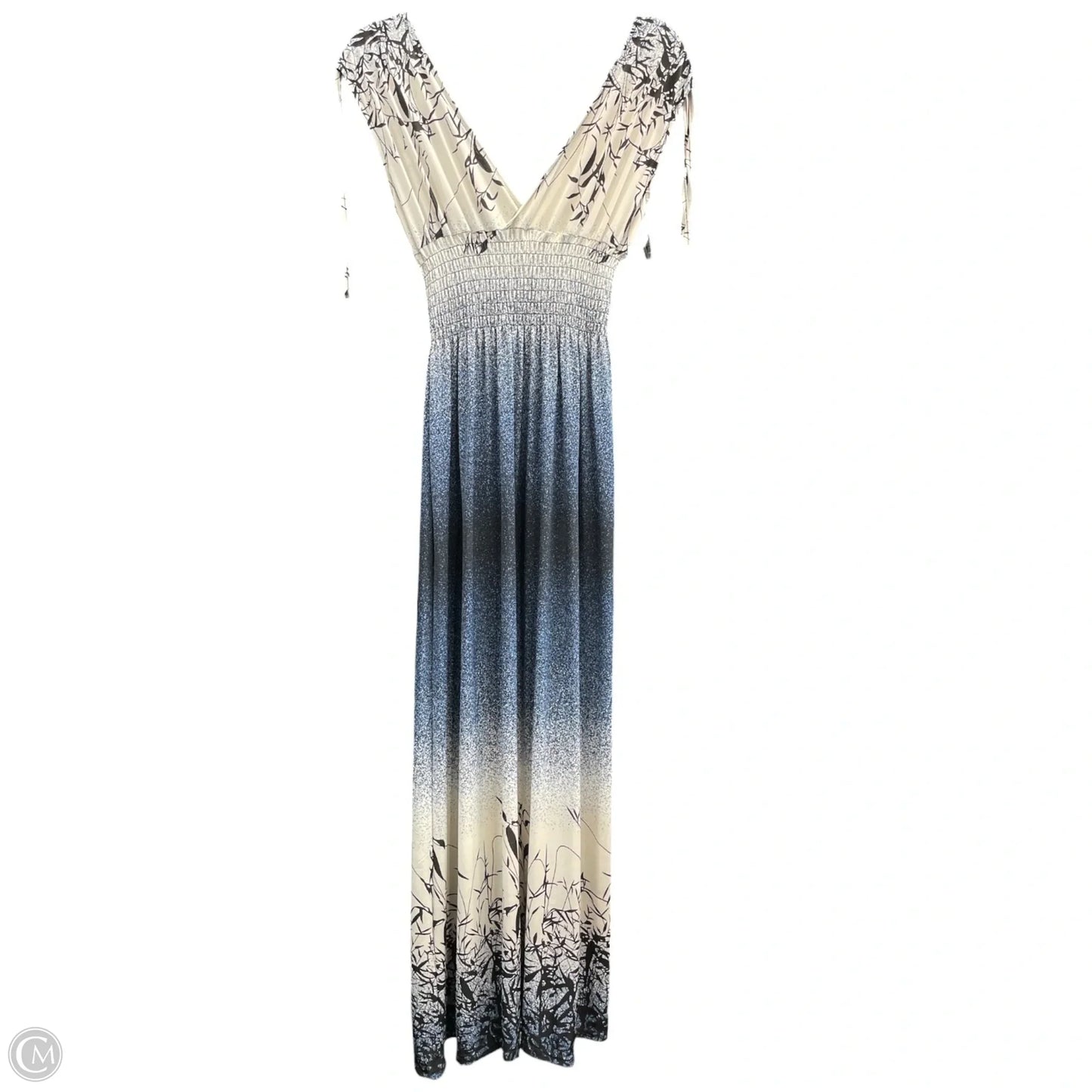 Dress Casual Maxi By Clothes Mentor In Blue, Size: Xl