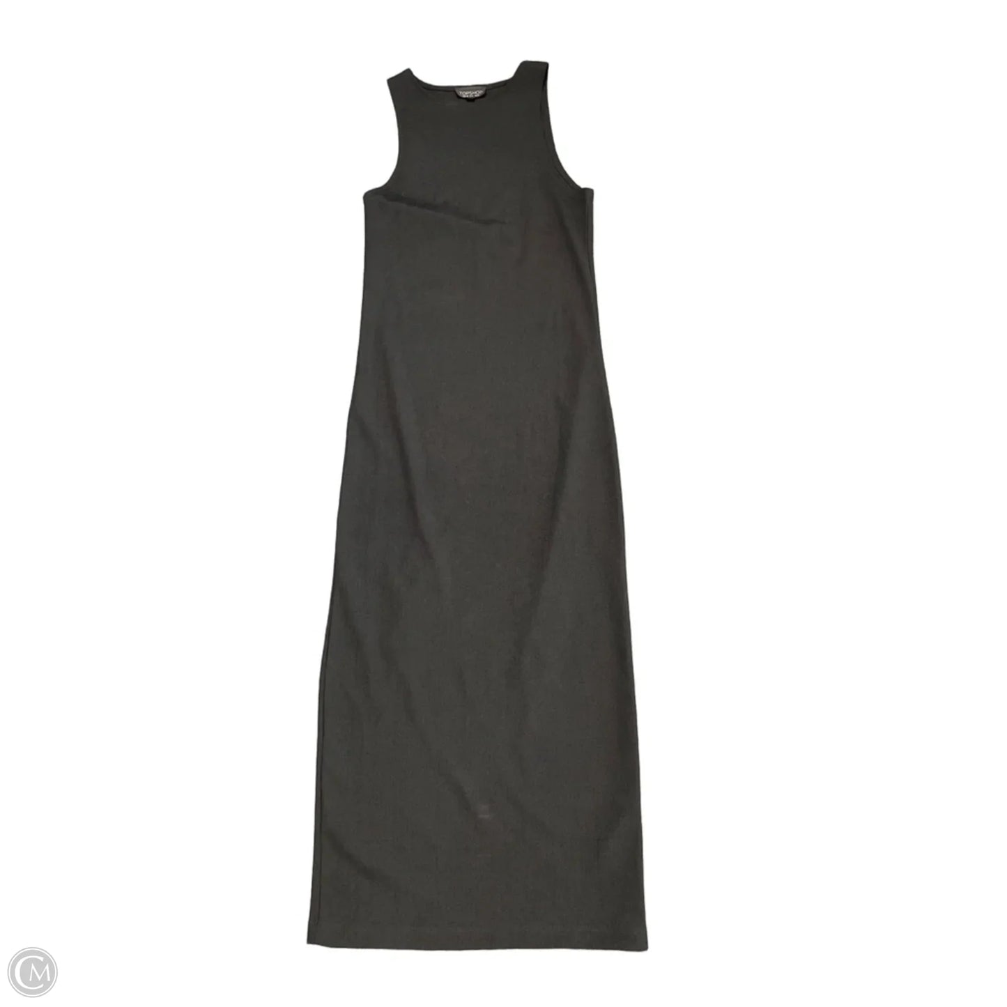 Dress Casual Midi By Top Shop In Black, Size: 6